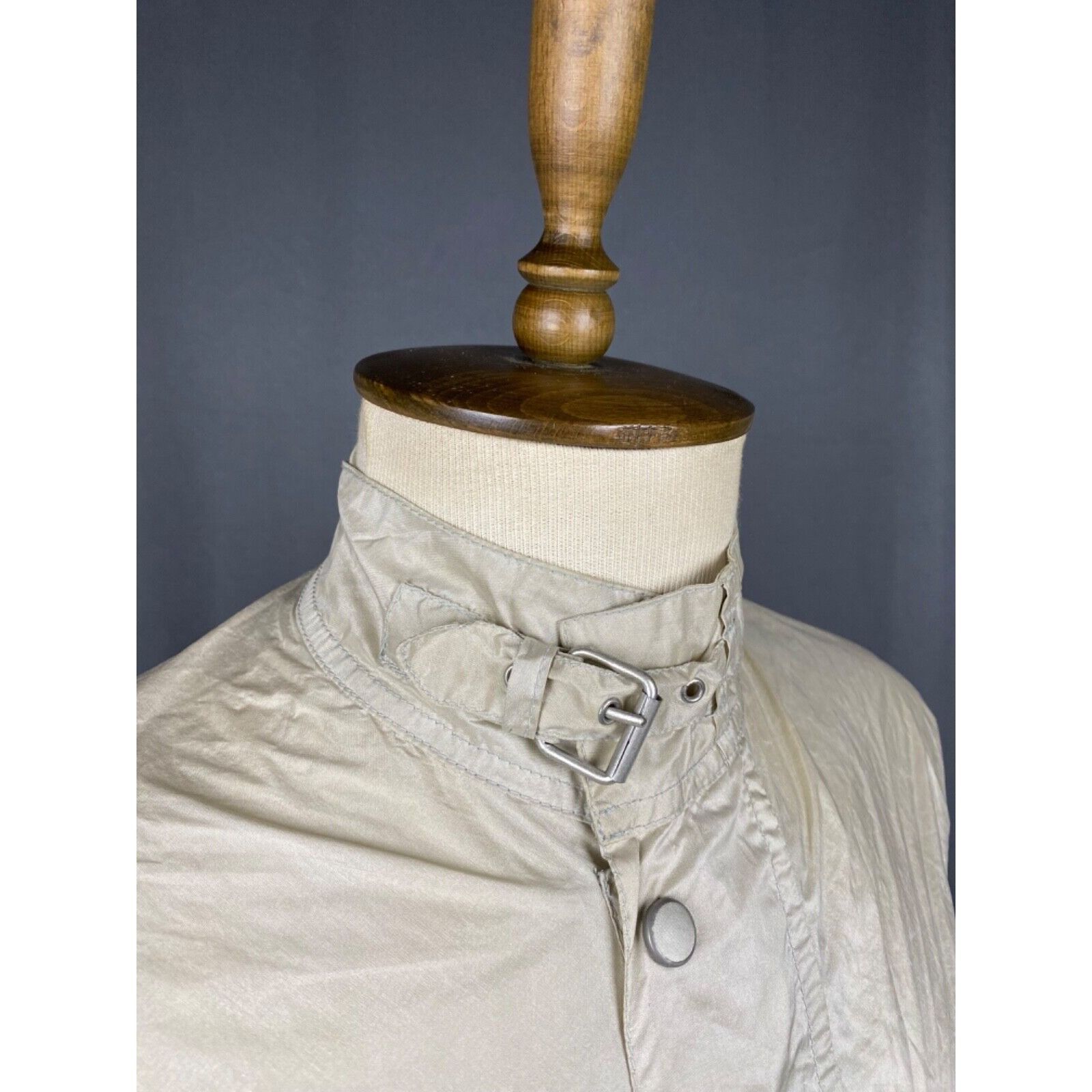 Belstaff Belstaff Men's Beige Silk Multipocket Motorcycle Jacket Size Size US S / EU 44-46 / 1 - 6 Thumbnail