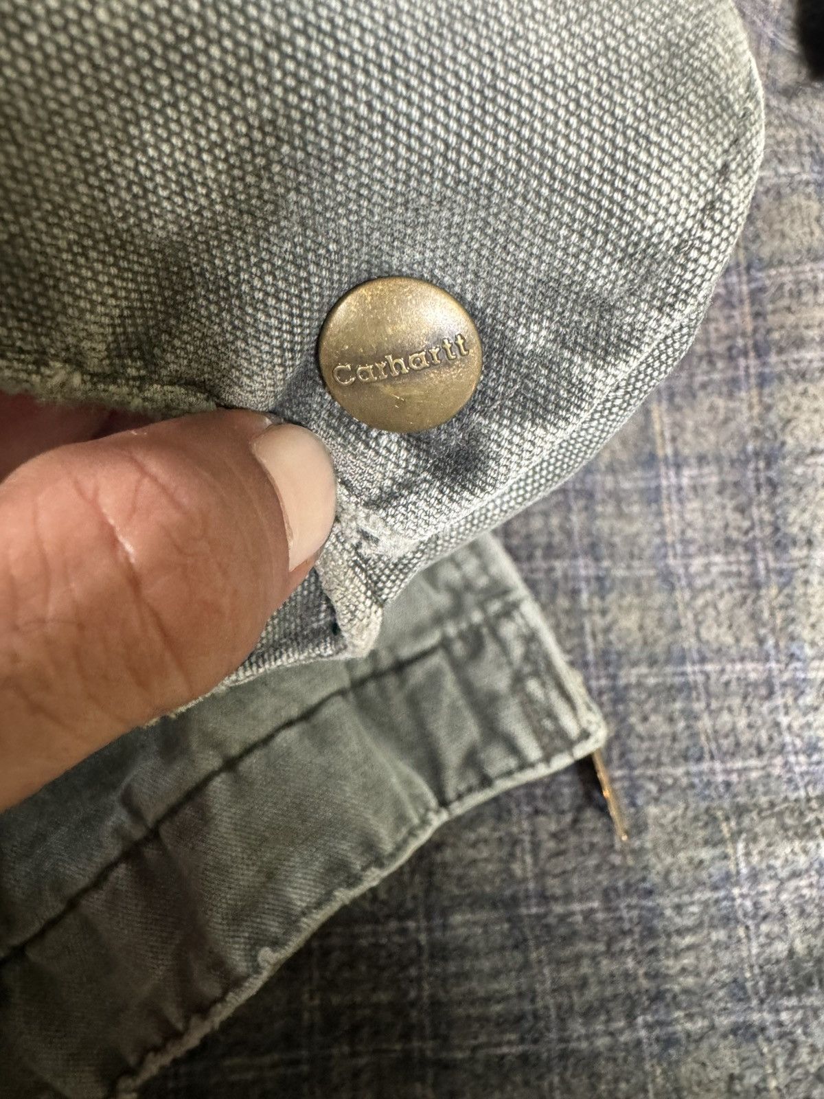 Carhartt Vintage carhartt detroit jacket Size US L / EU 52-54 / 3 - 8 Thumbnail