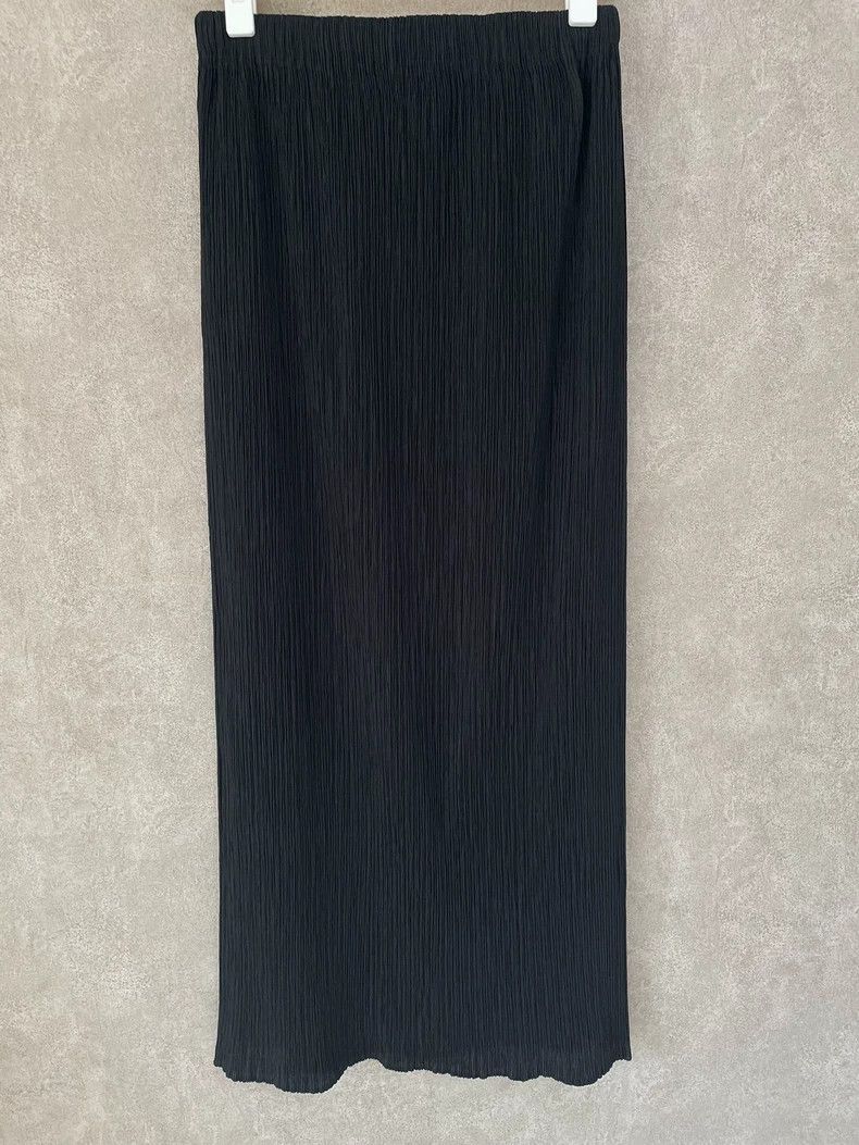 Issey Miyake Issey Miyake Pleated Black Skirt - dmc Size US 32 / EU 48 - 1 Thumbnail