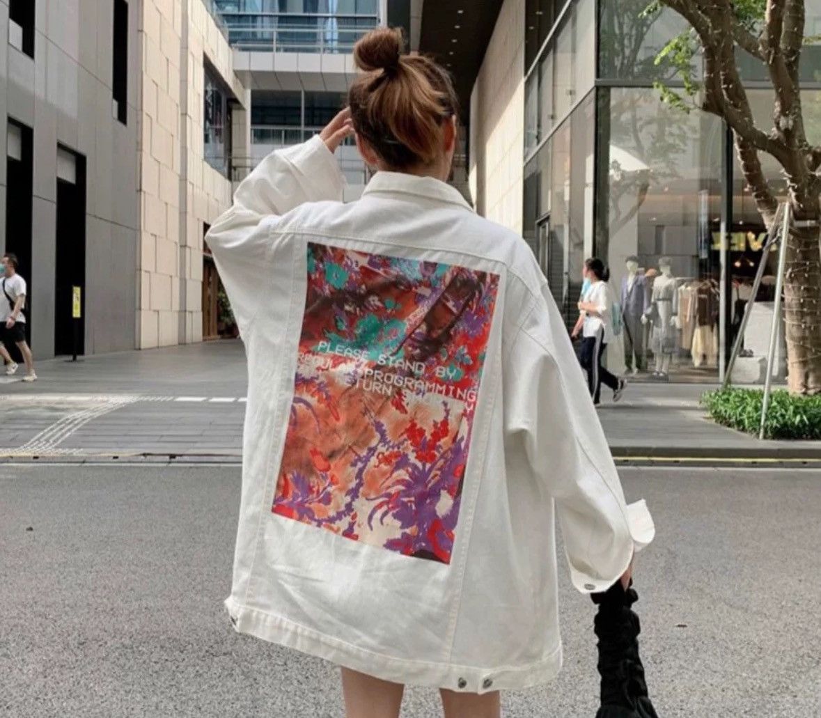 Maison Margiela MAISON MARGIELA OS Printed Jacket 2412-Nextarrow Size US S / EU 44-46 / 1 - 8 Thumbnail