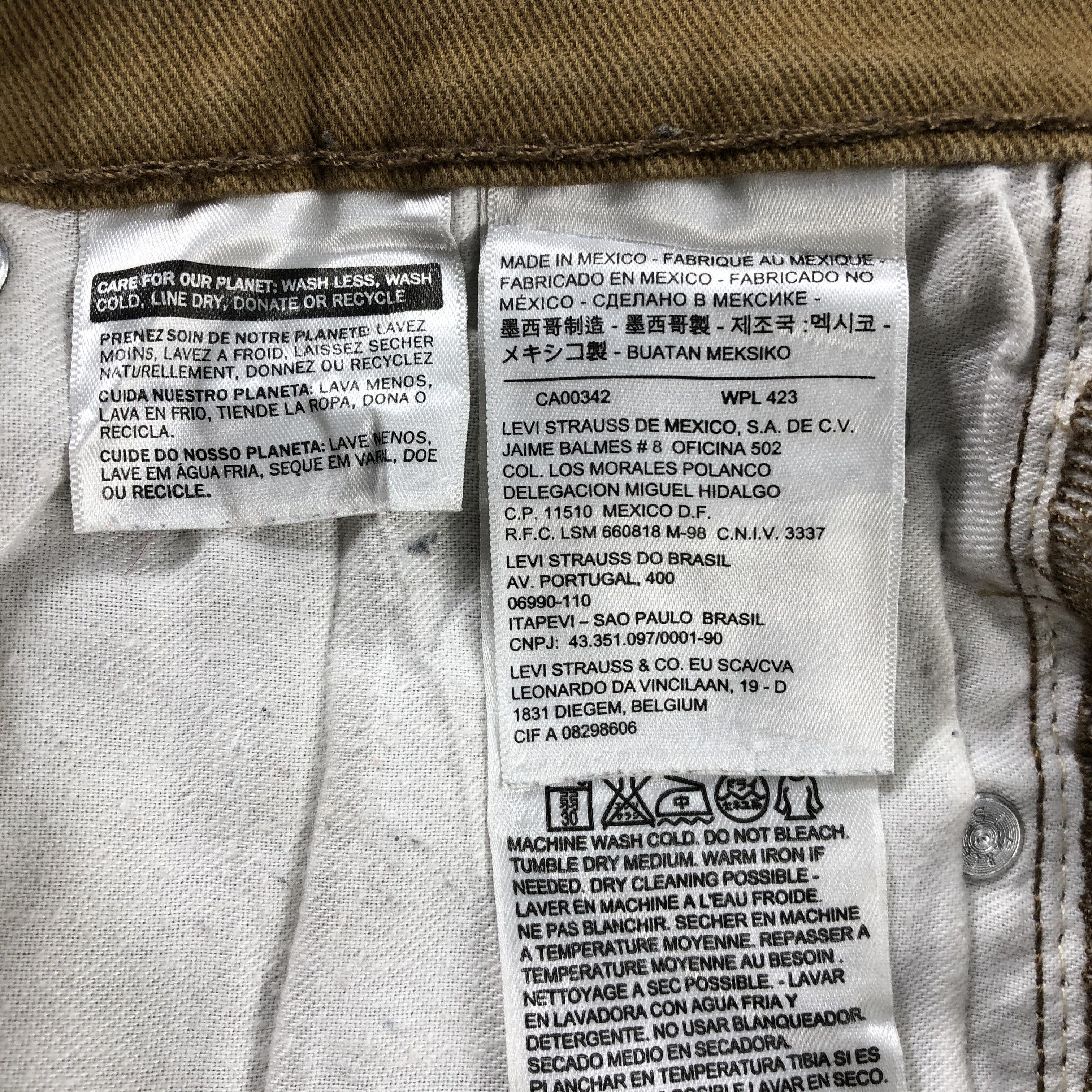 Levi's Vintage Levis 513 Jeans-J2316 Size US 30 / EU 46 - 10 Thumbnail