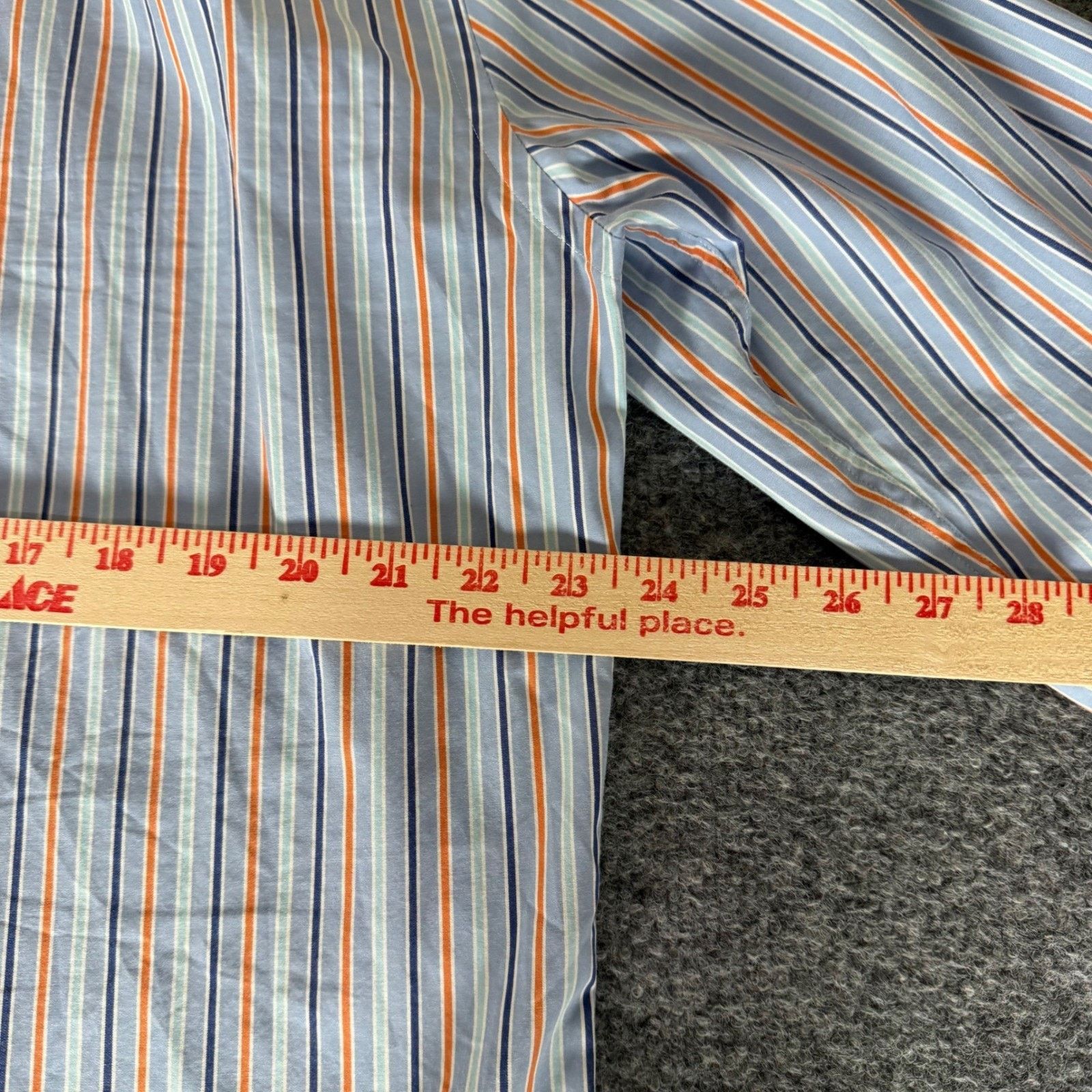 Thomas Pink Thomas Pink Shirt Mens L Blue Striped Luxury Dress Office Size US L / EU 52-54 / 3 - 5 Thumbnail