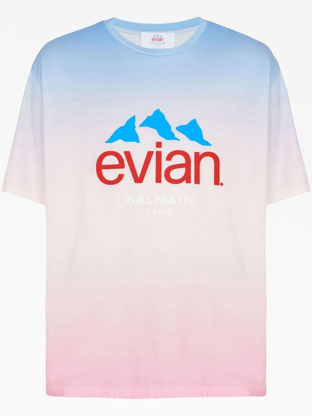 Balmain o1y0625 T-Shirt in Pink/Blue Size XS / US 0-2 / IT 36-38 - 1 Thumbnail