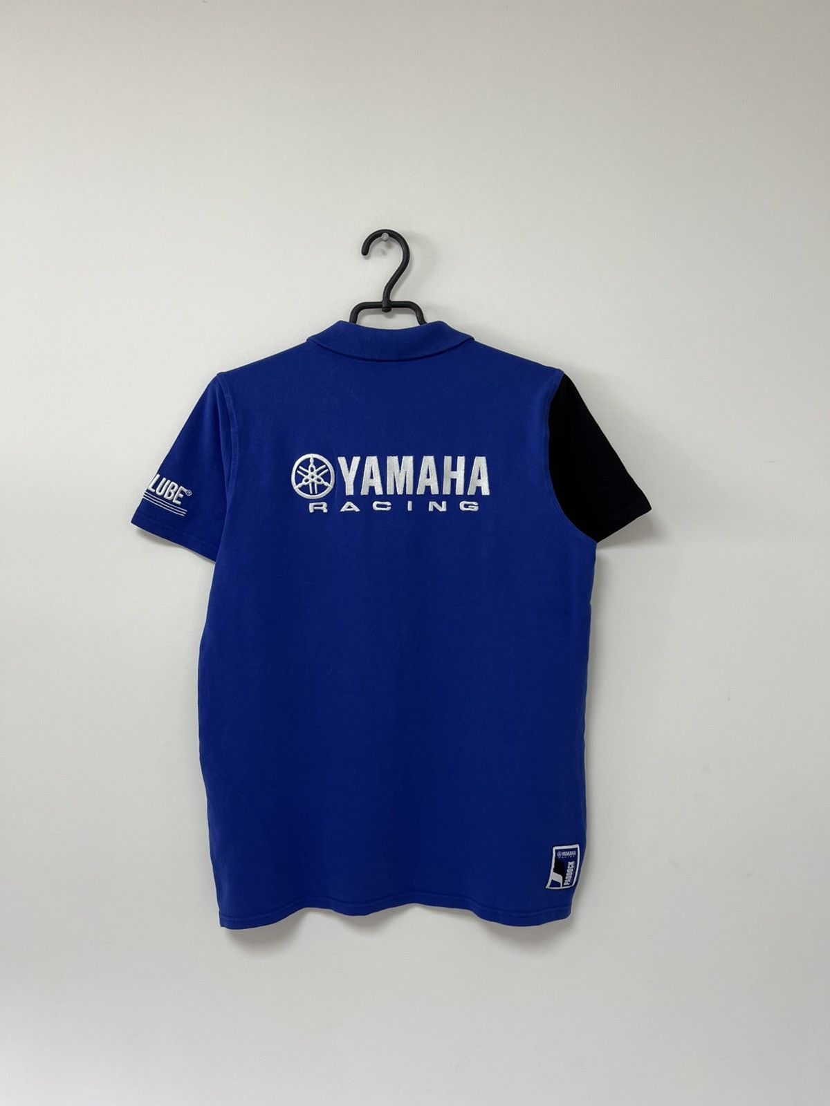 Yamaha Vintage Yamaha Racing Team Polo Motorcycle T shirt Rare sz L Size US L / EU 52-54 / 3 - 13 Thumbnail
