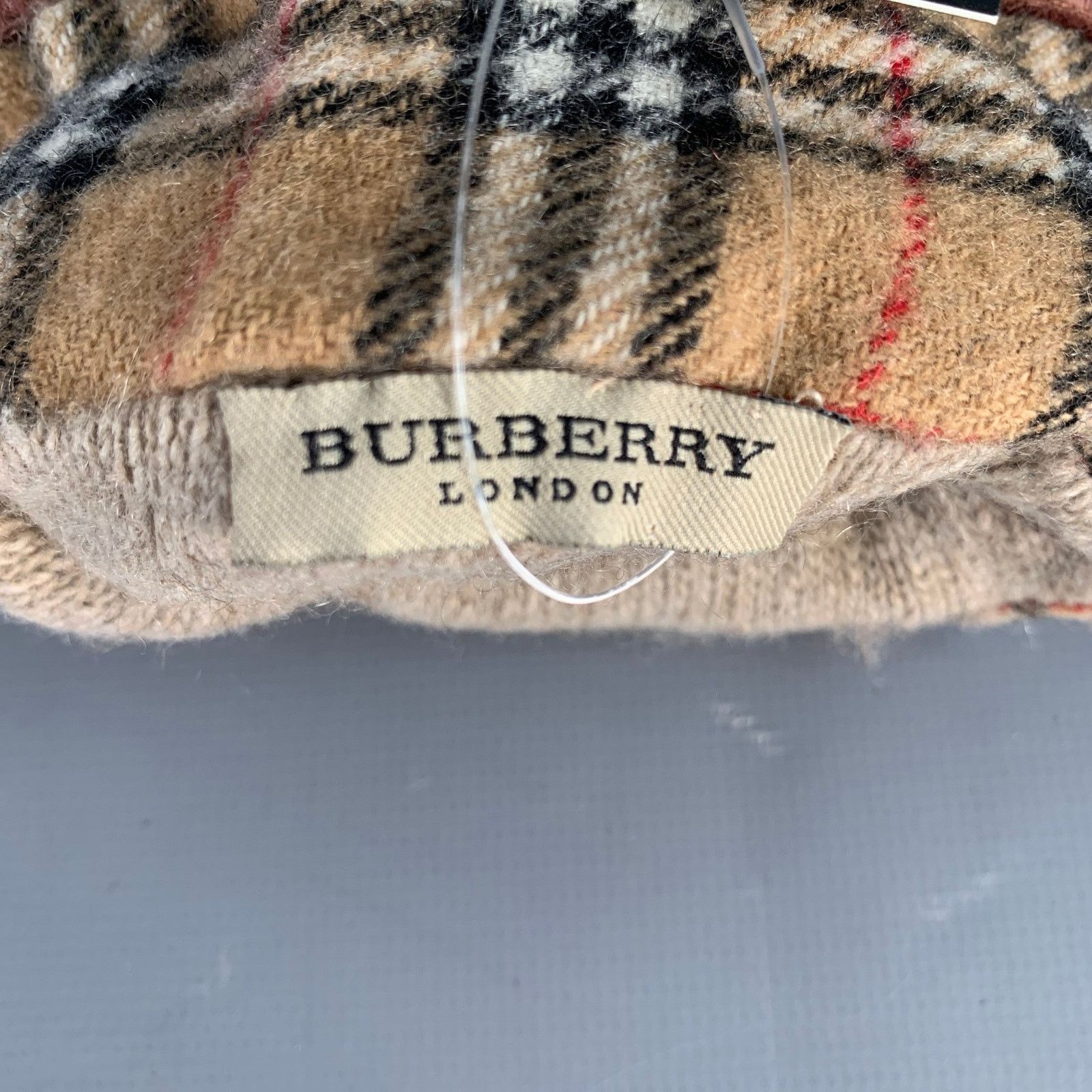 Burberry BURBERRY LONDON Size 9 Brown Gold Deerskin Leather Gloves Size ONE SIZE - 6 Thumbnail
