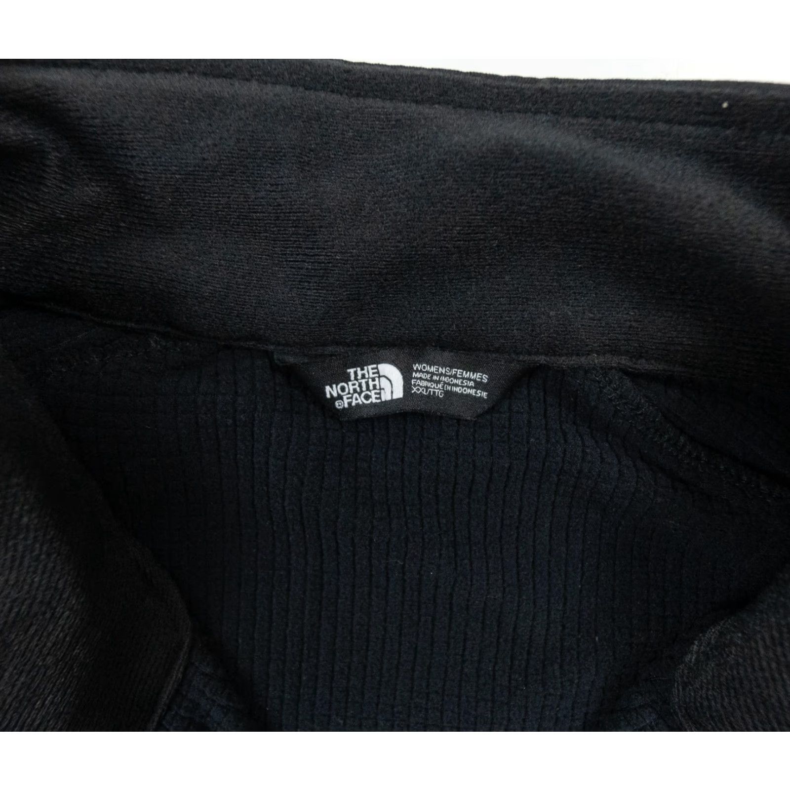 The North Face The North Face Sweater Women's 2XL XXL Black 1/4 Zip Fleece Mountain Peaks Adult Size XXL / US 16-18 / IT 52-54 - 6 Thumbnail