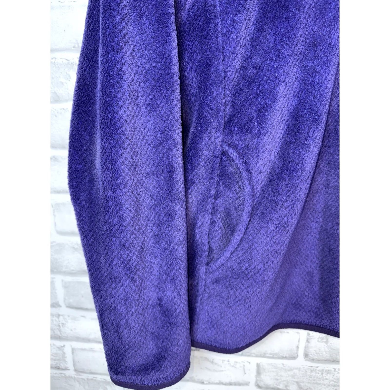 Patagonia VTG Patagonia Fleece Pullover Sweatshirt Sweater Purple XS Women’s T-Snap Size XS / US 0-2 / IT 36-38 - 5 Thumbnail