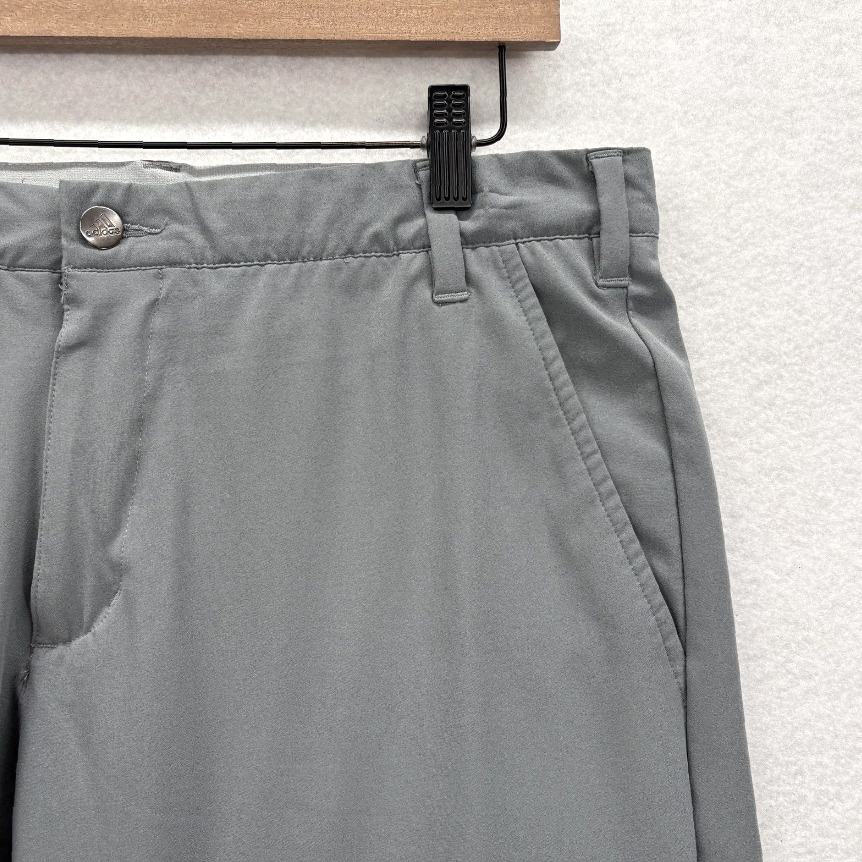 Adidas Adidas Ultimate 365 Golf Pants Mens 34x30 Gray Performance Stretch Athletic Size US 34 / EU 50 - 3 Thumbnail