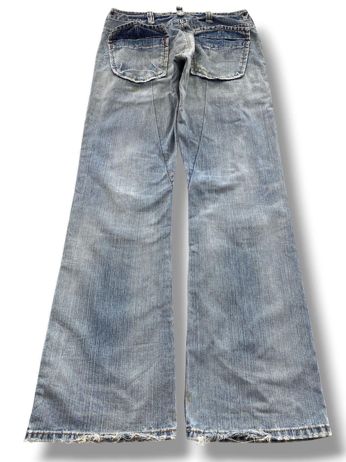 Edwin Edwin Vintage Bush Multi-Pocket Style Bootcut Flare Jeans Size US 32 / EU 48 - 3 Thumbnail
