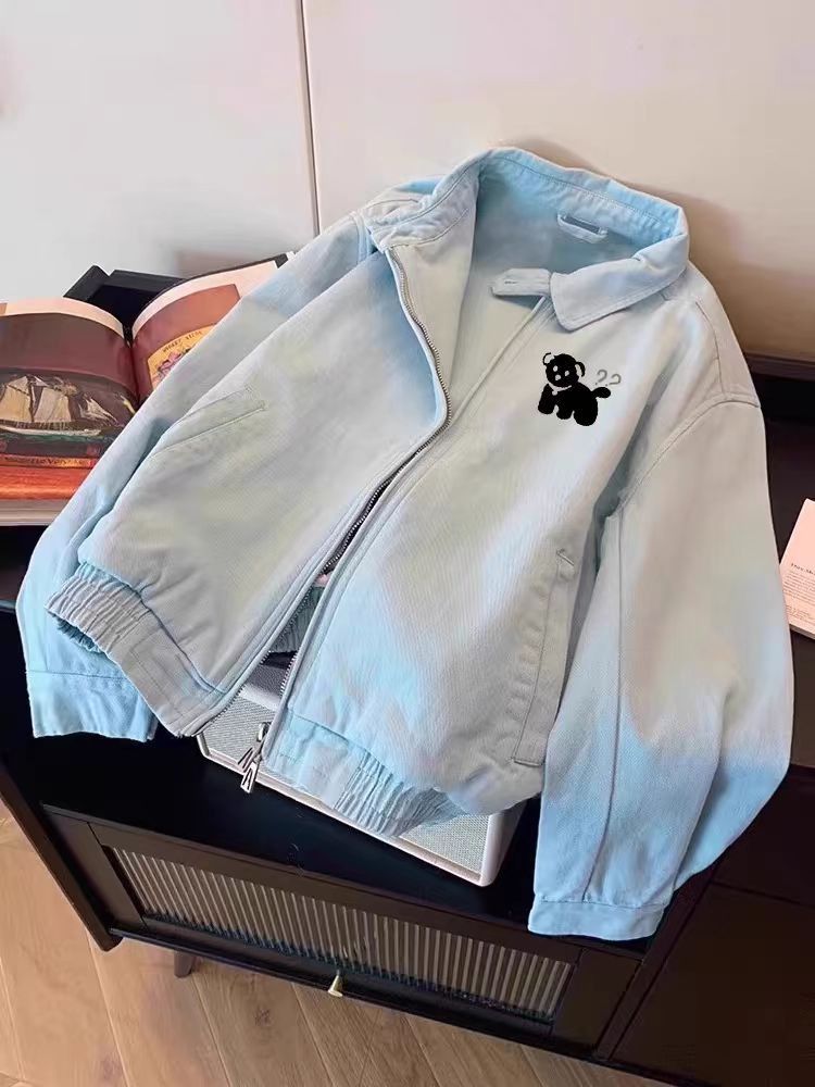 Japanese Brand Street Vintage Puppy Print L Jacket Coat Size US L / EU 52-54 / 3 - 3 Thumbnail