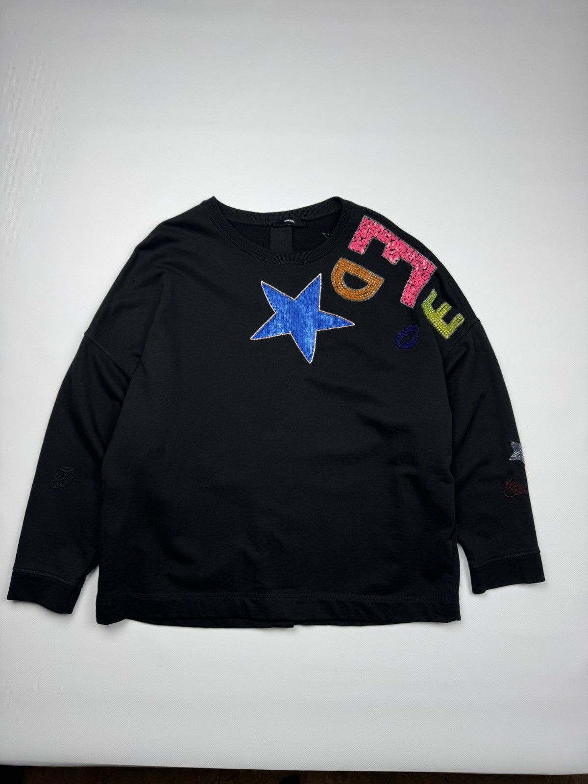 Diesel Diesel Open Back Woman's Sweatshirt Size M / US 6-8 / IT 42-44 - 1 Thumbnail