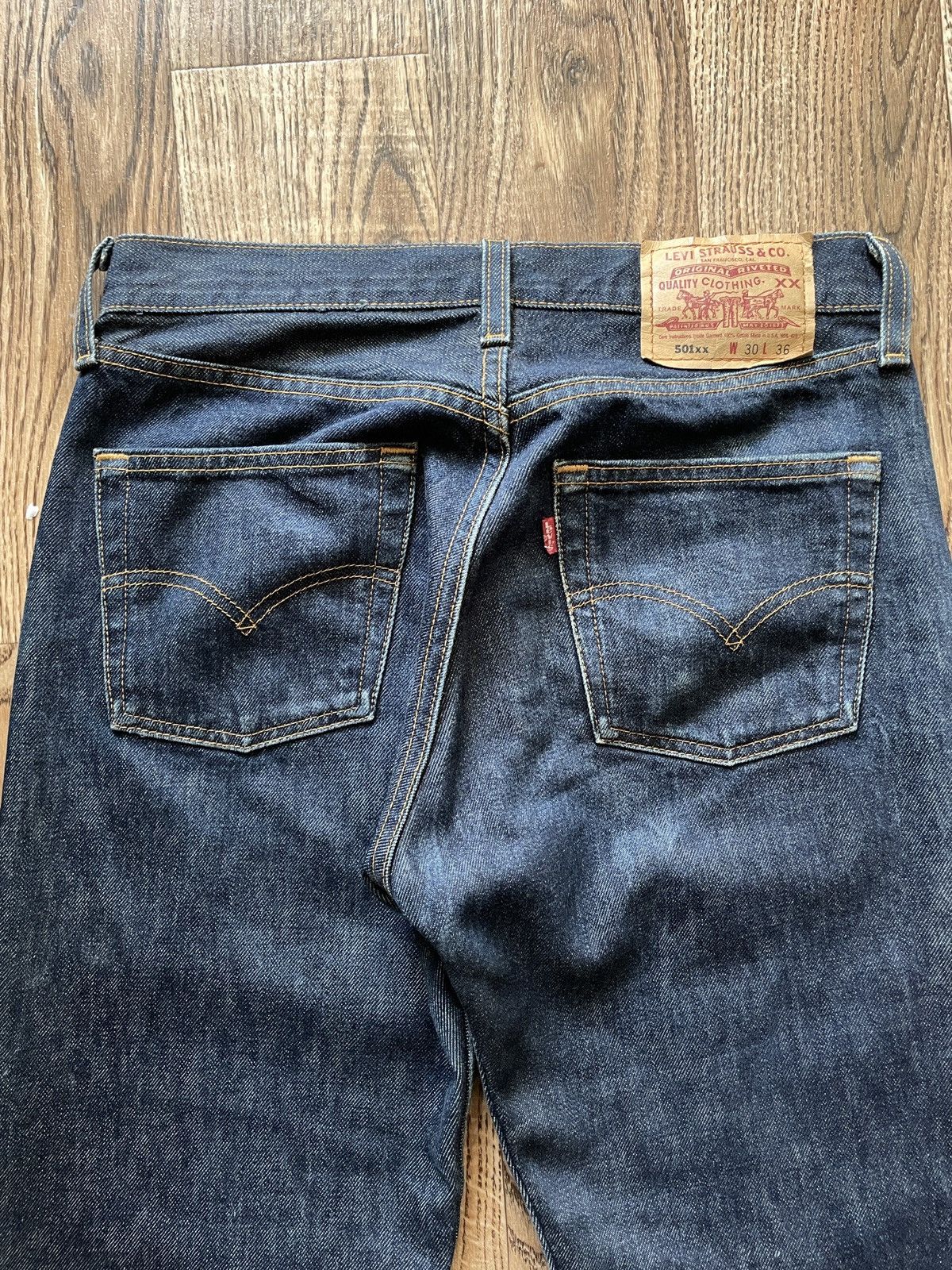 Levi's Vintage Levi’s 501 Japan Denim Jeans | Vintage | W30 L36 Size US 30 / EU 46 - 4 Thumbnail