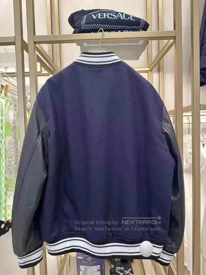Versace Versace Thick jacket navy blue Size US M / EU 48-50 / 2 - 2 Thumbnail