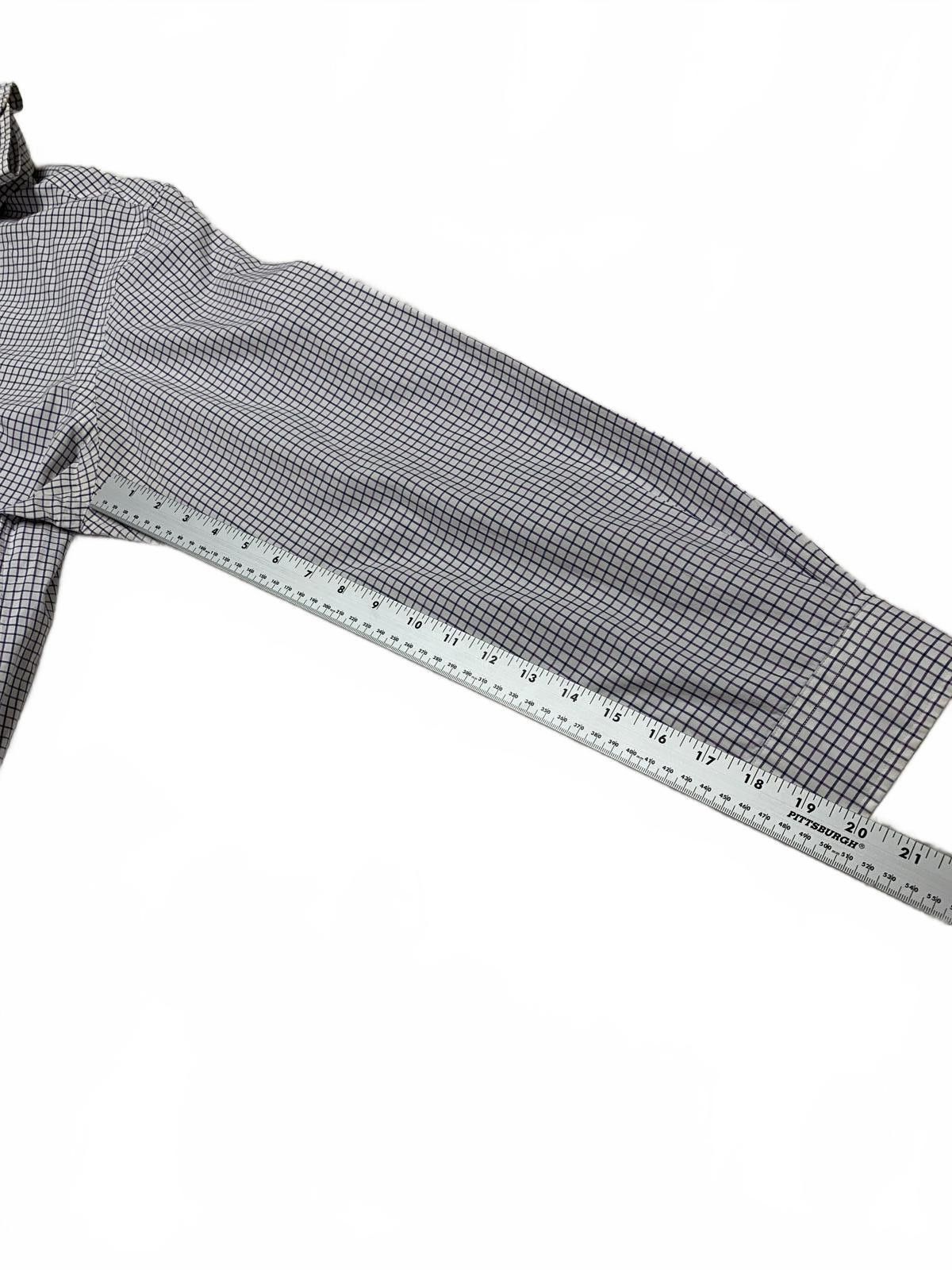 Polo Ralph Lauren Ralph Lauren Men's XL White Grid Button-Down Shirt Size US XL / EU 56 / 4 - 9 Thumbnail