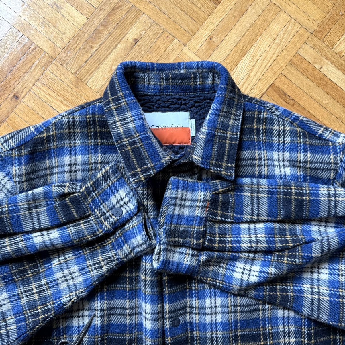 Calvin Klein × Heron Preston Calvin Klein × Heron Preston Heavy Flannel Shirt Jacket XL Size US XL / EU 56 / 4 - 2 Thumbnail