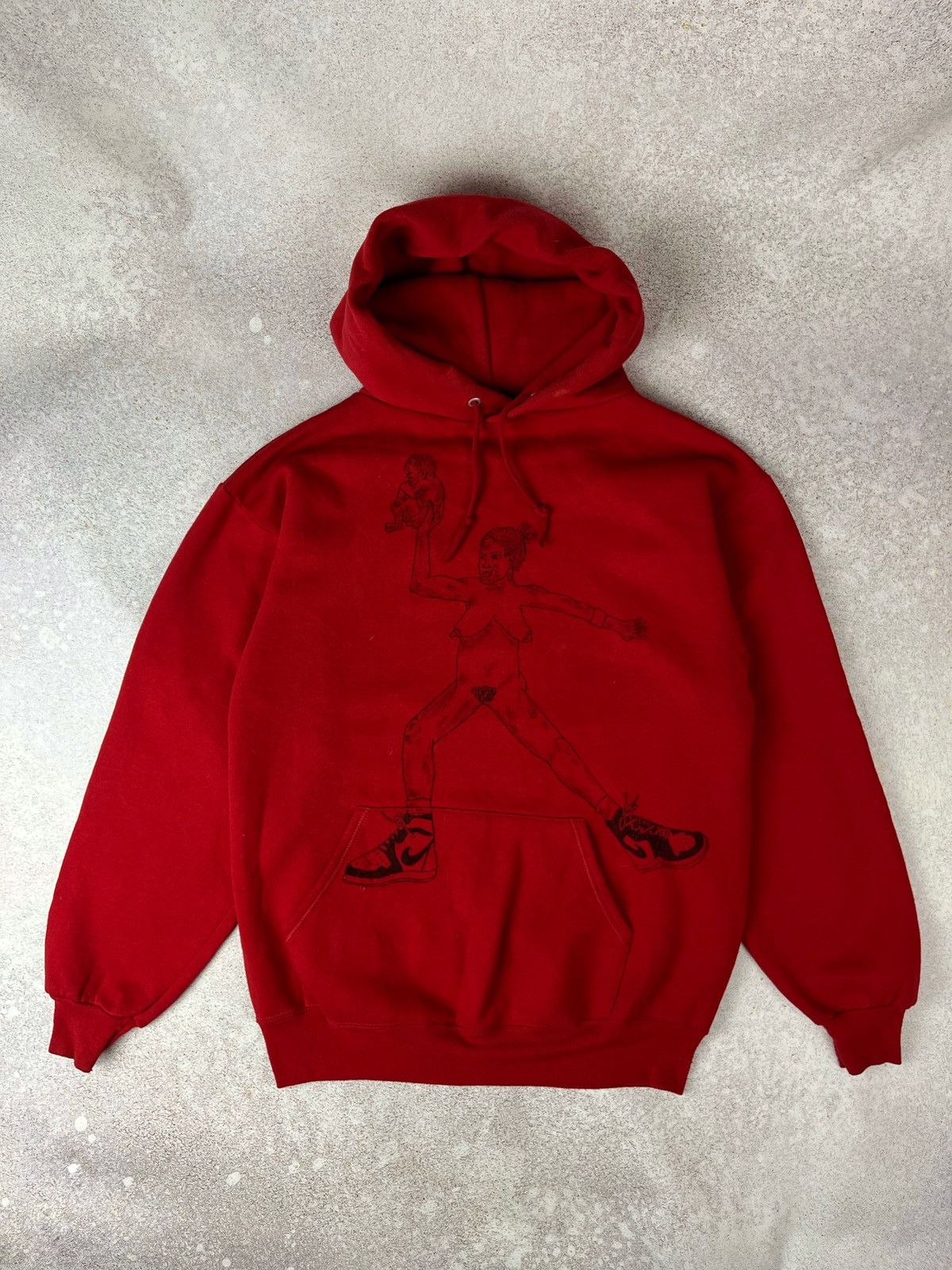 Jerzees JERZEES VINTAGE RARE HOODIE CRAZY MILF HYPE Y2K NAKED WOMEN Size US M / EU 48-50 / 2 - 1 Thumbnail