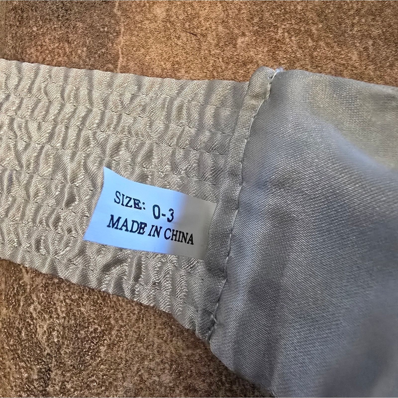 Other Light Grey Sequined 56 Sash Belt Size ONE SIZE - 4 Thumbnail