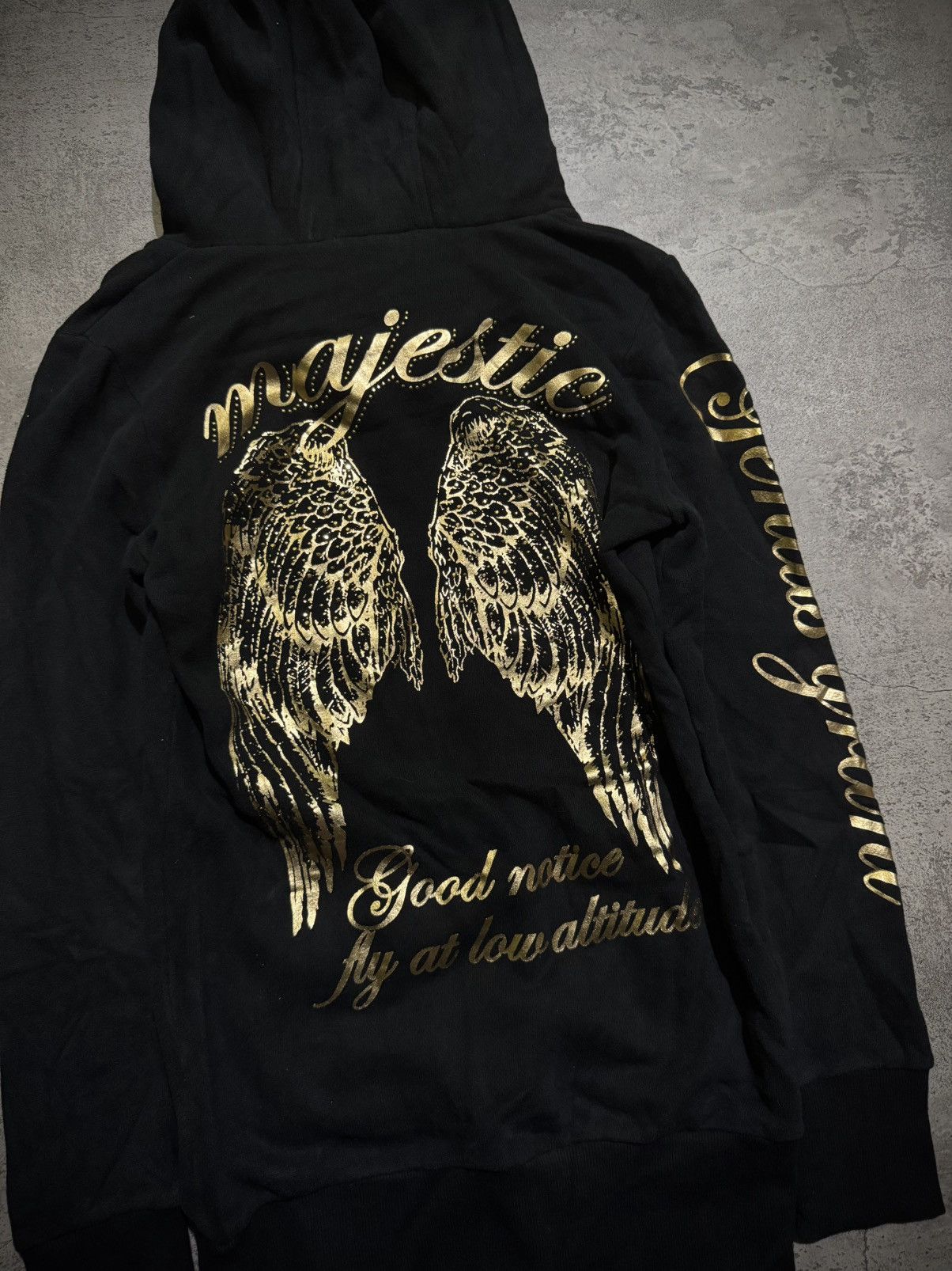 Japanese Brand 2000s EGOIST - IFSIXWASNINE POEM STYLE FUR HOODIE Size US M / EU 48-50 / 2 - 4 Thumbnail