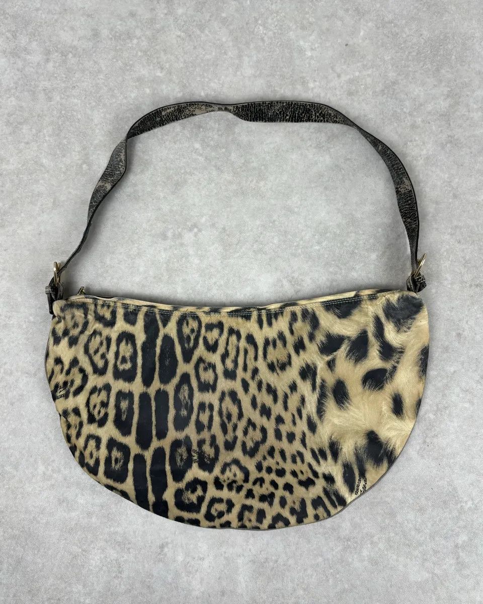 Roberto Cavalli 2000s Roberto Cavalli Leopard Shoulder Bag Size ONE SIZE - 1 Thumbnail