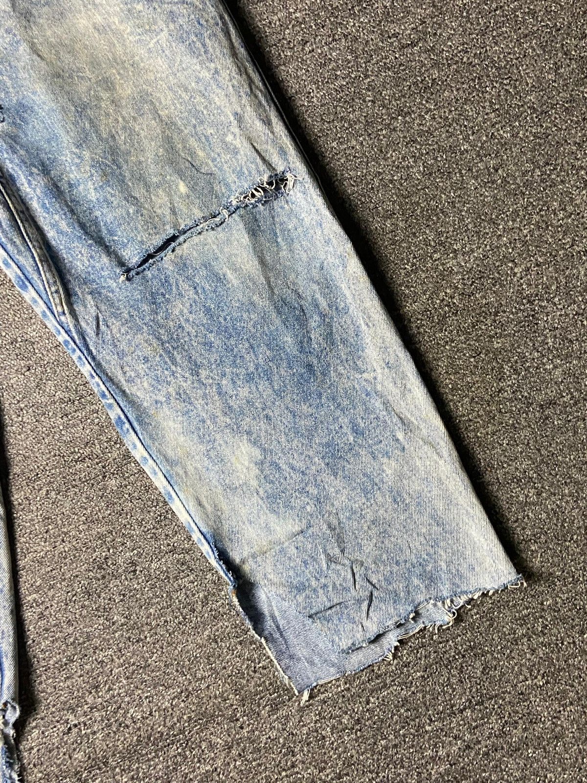 Japanese Brand AMERICAN JEANNING Acid Wash Ripped Jeans (141) Size US 28 / EU 44 - 9 Thumbnail