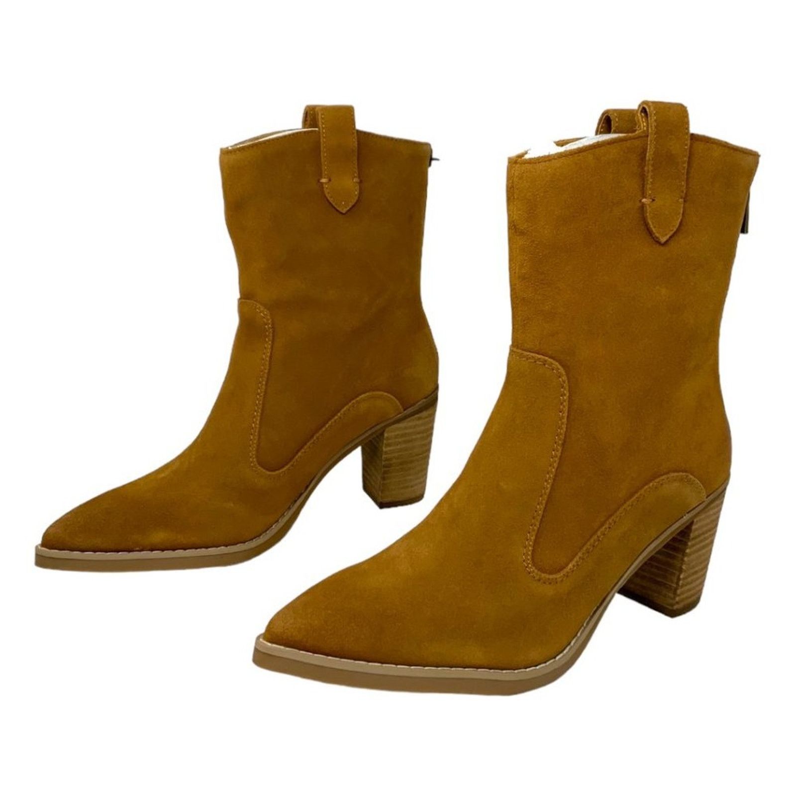 Splendid Splendid Raquel Western Boot Tan Size 7.5 NWT $169 MSRP Size US 7.5 / IT 37.5 - 3 Thumbnail