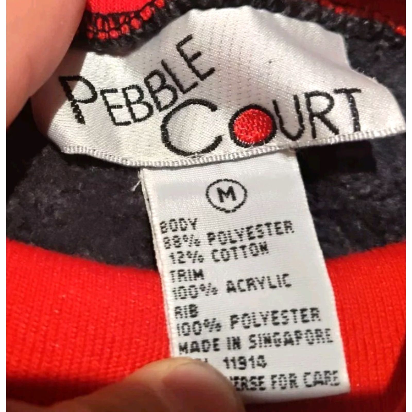 Bones Vintage Pebble Court Dogs Dog Bones Double Neck Sweatshirt Size M Ribbed Knit Size M / US 6-8 / IT 42-44 - 4 Thumbnail