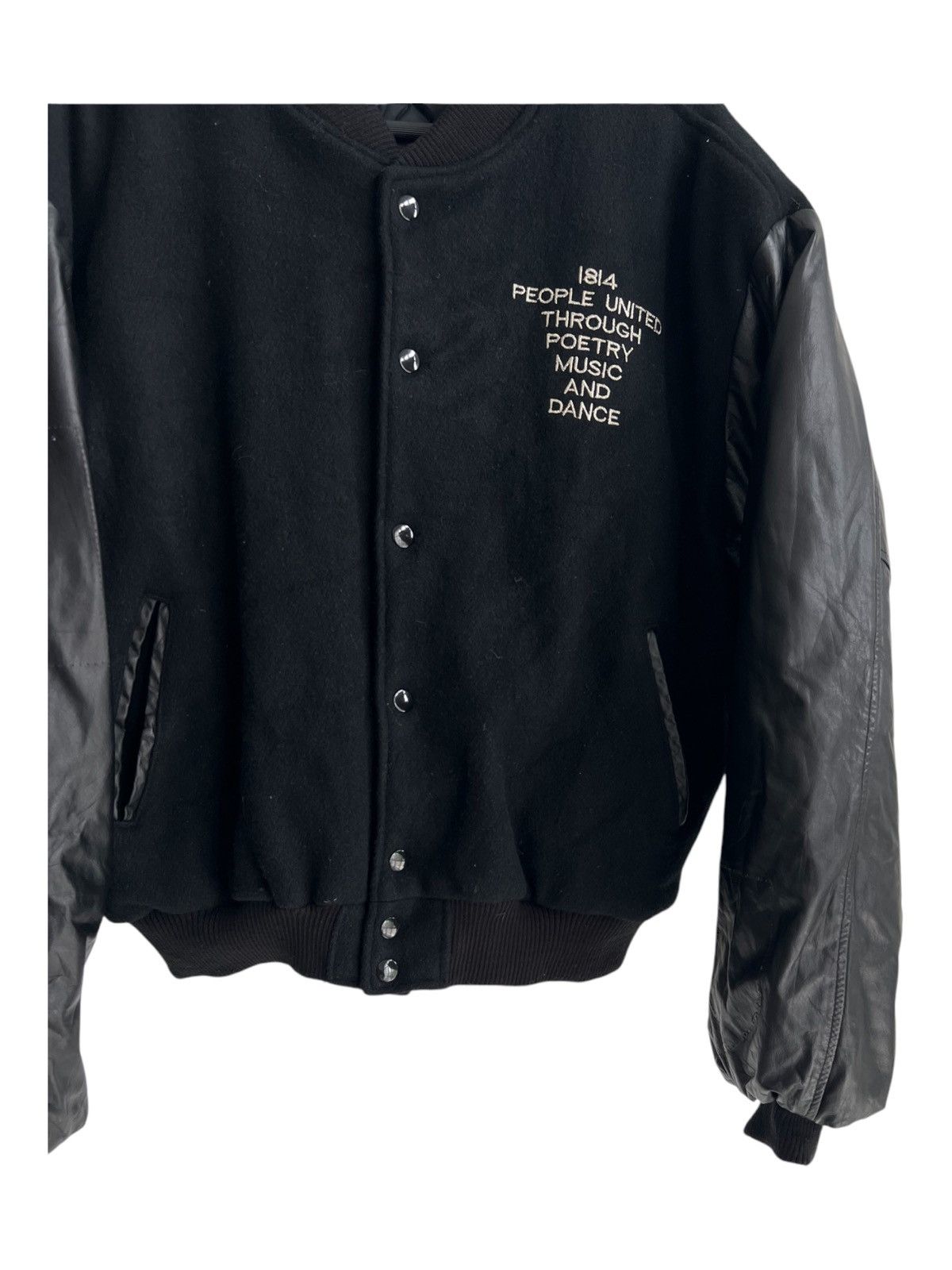 Michael Jackson SUPER RARE Janet Jackson Rhythm Nation 1990 Tour Varsity Jkt Size US XL / EU 56 / 4 - 6 Thumbnail