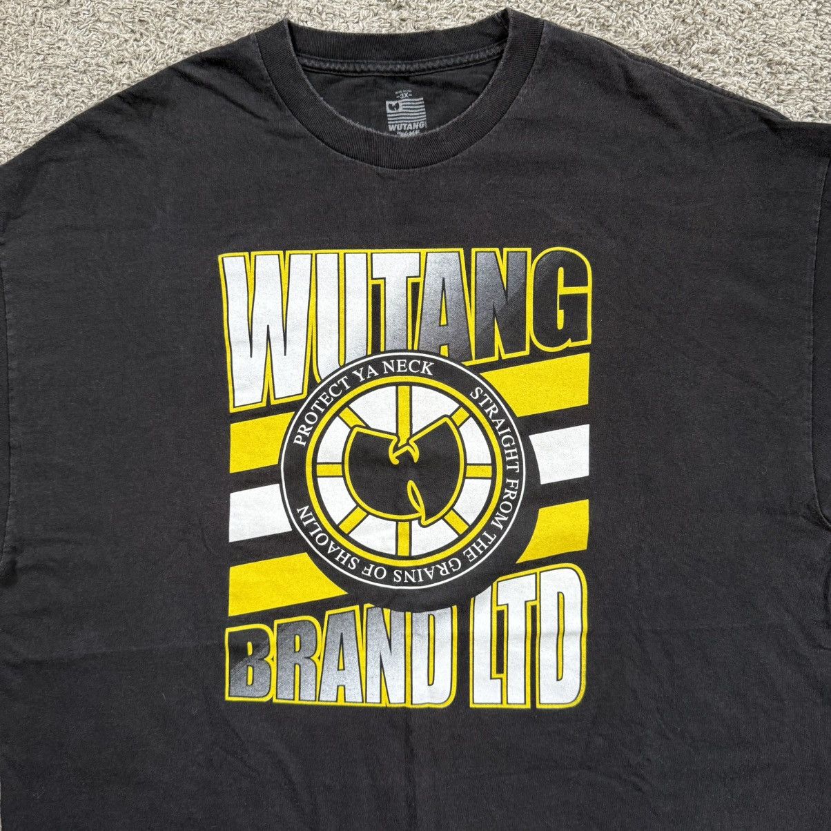 Wu-Tang Clan 🔴Wu-Tang Shirt Size 3XL Boston Bruins Authentic WuTang Gza Size US XXL / EU 58 / 5 - 9 Thumbnail