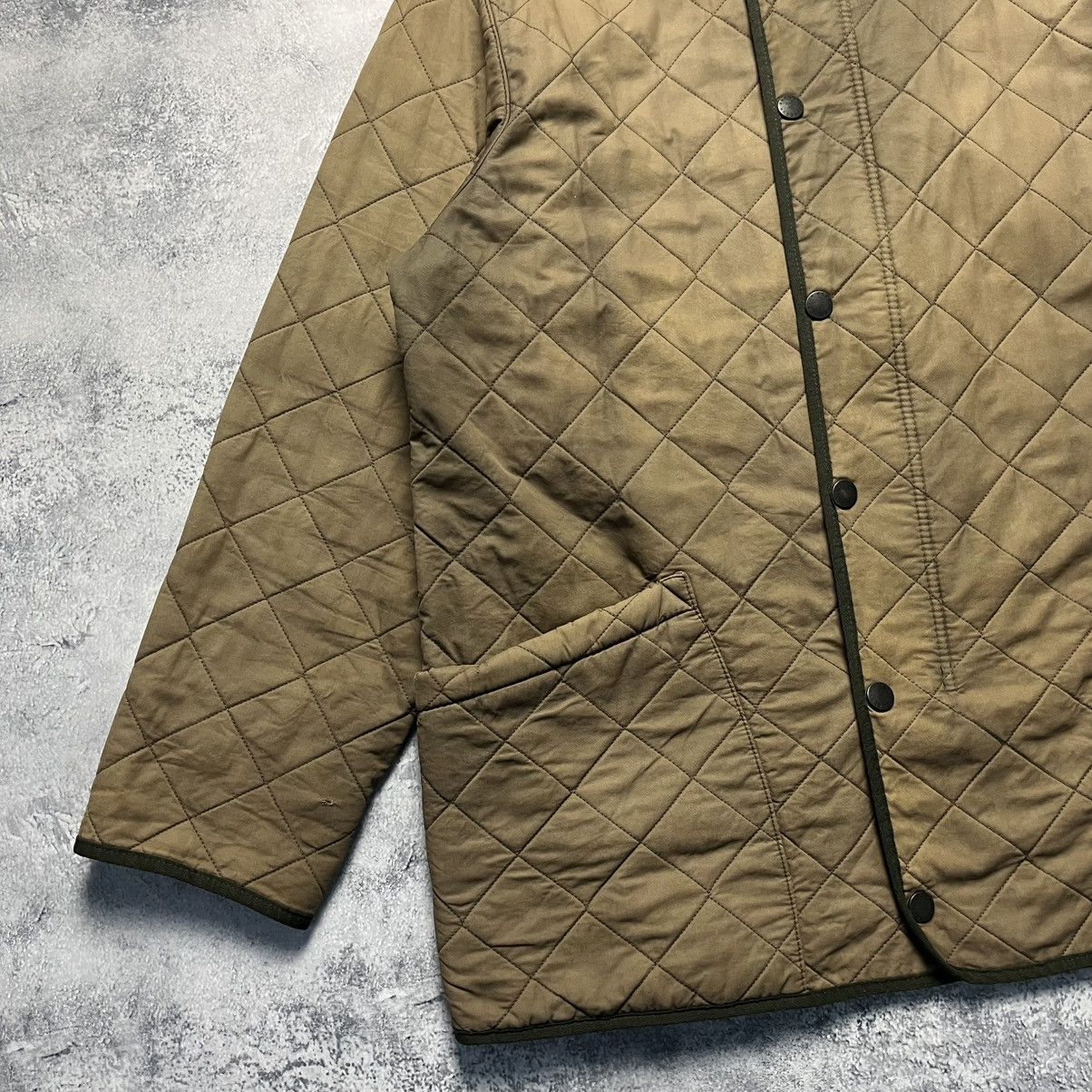 Barbour × Vintage Vintage Barbour Polar Quilts Jacket Distressed Streetwear Size US XL / EU 56 / 4 - 3 Thumbnail