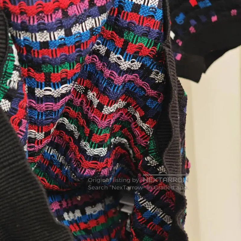 Chanel Chanel Colorful Polka Dot Short Sleeve Top . Size S / US 4 / IT 40 - 5 Thumbnail