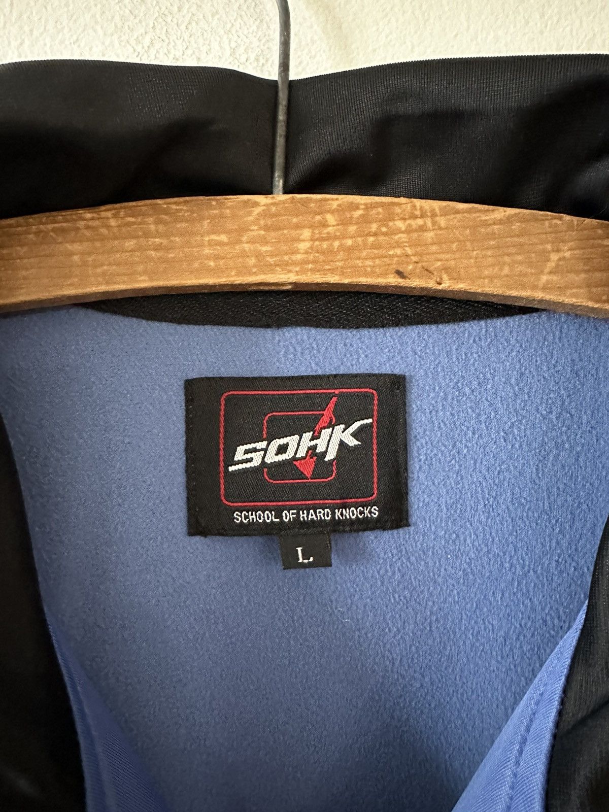 Vintage Vintage Y2K School Of Hard Knocks Track Spellout Logo SOHK Size US L / EU 52-54 / 3 - 2 Thumbnail