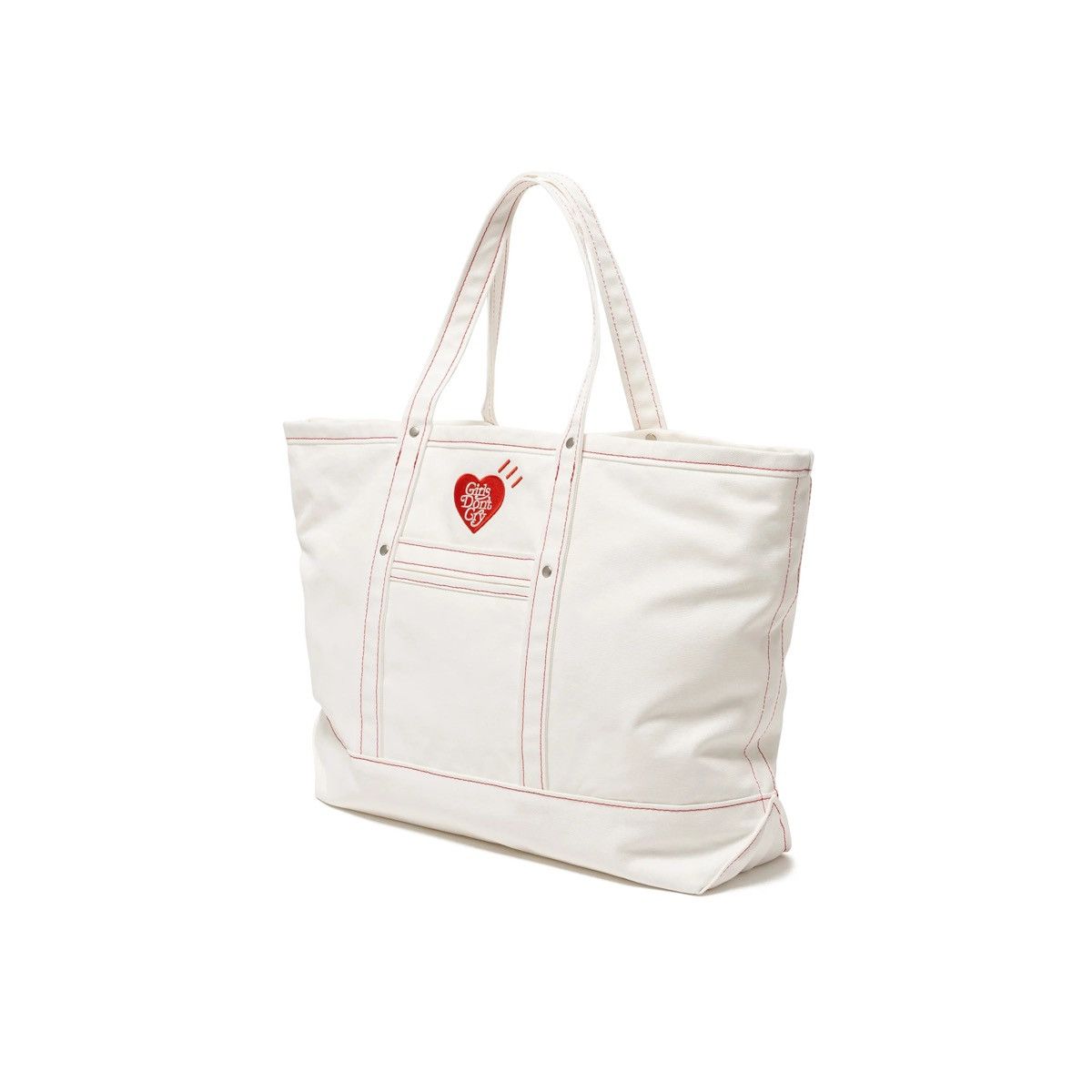 Girls Don't Cry × Human Made Girls Don’t Cry x Human Made Tote Bag Large Size ONE SIZE - 3 Thumbnail