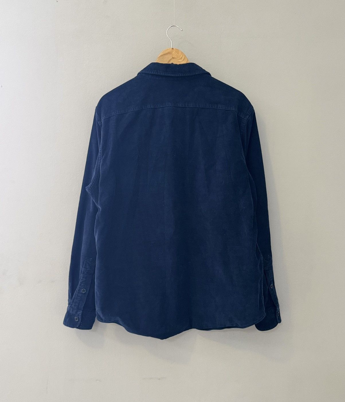Polo Ralph Lauren Vintage Polo Ralph Lauren Velvet Blue Shirt Jacket 90s Size US L / EU 52-54 / 3 - 7 Thumbnail