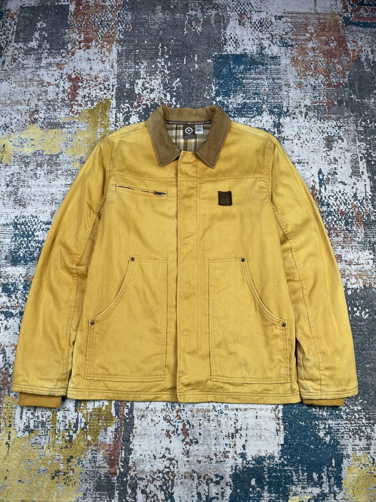 LRG LRG Rough Neck Workwear Chore Jacket Size US L / EU 52-54 / 3 - 1 Thumbnail