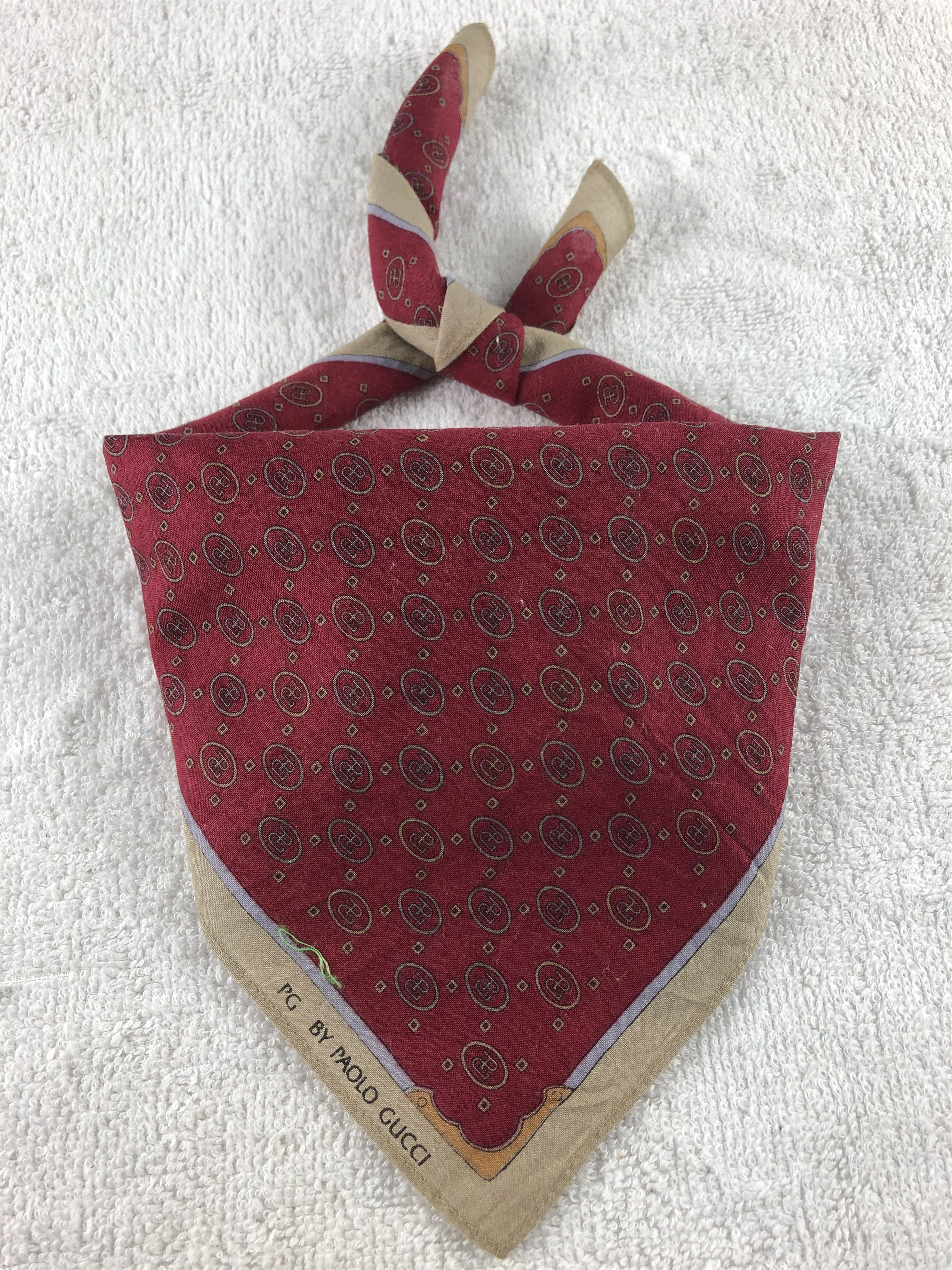 Paolo Gucci Paolo Gucci Handkerchief / Bandana / Neckerchief Size ONE SIZE - 2 Thumbnail