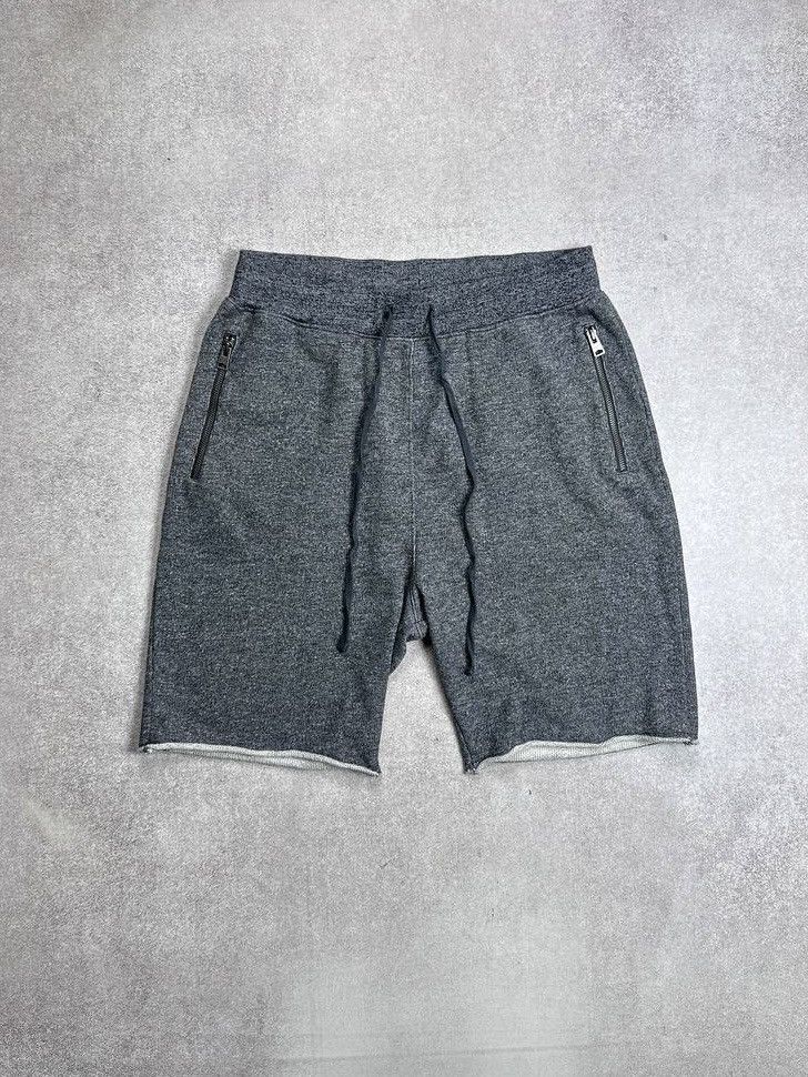Allsaints Vintage Allsaints Grey Cotton Shorts M Size US 32 / EU 48 - 1 Thumbnail