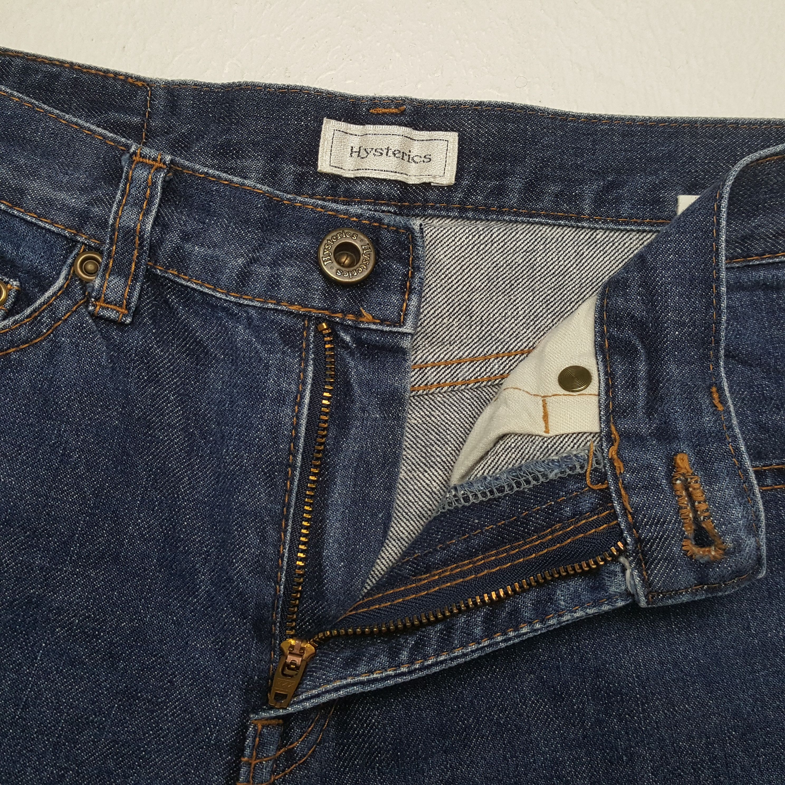 Hysteric Glamour × Japanese Brand × Vintage HYSTERIC GLAMOUR Japanese Brand Custom Art Jeans Size US 28 / EU 44 - 12 Thumbnail