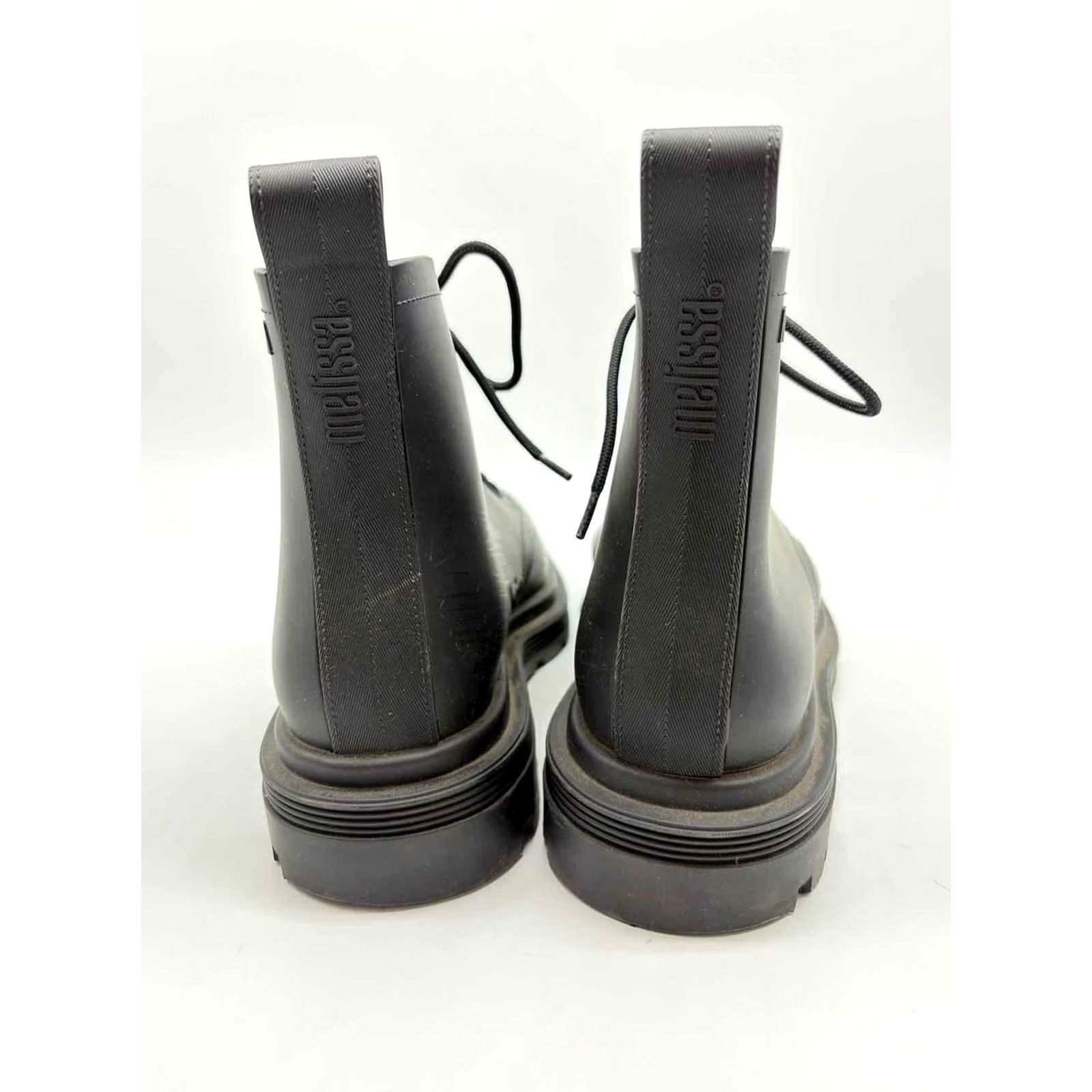 Melissa Melissa Black Size 9 Combat Boots Size US 9 / IT 39 - 3 Thumbnail