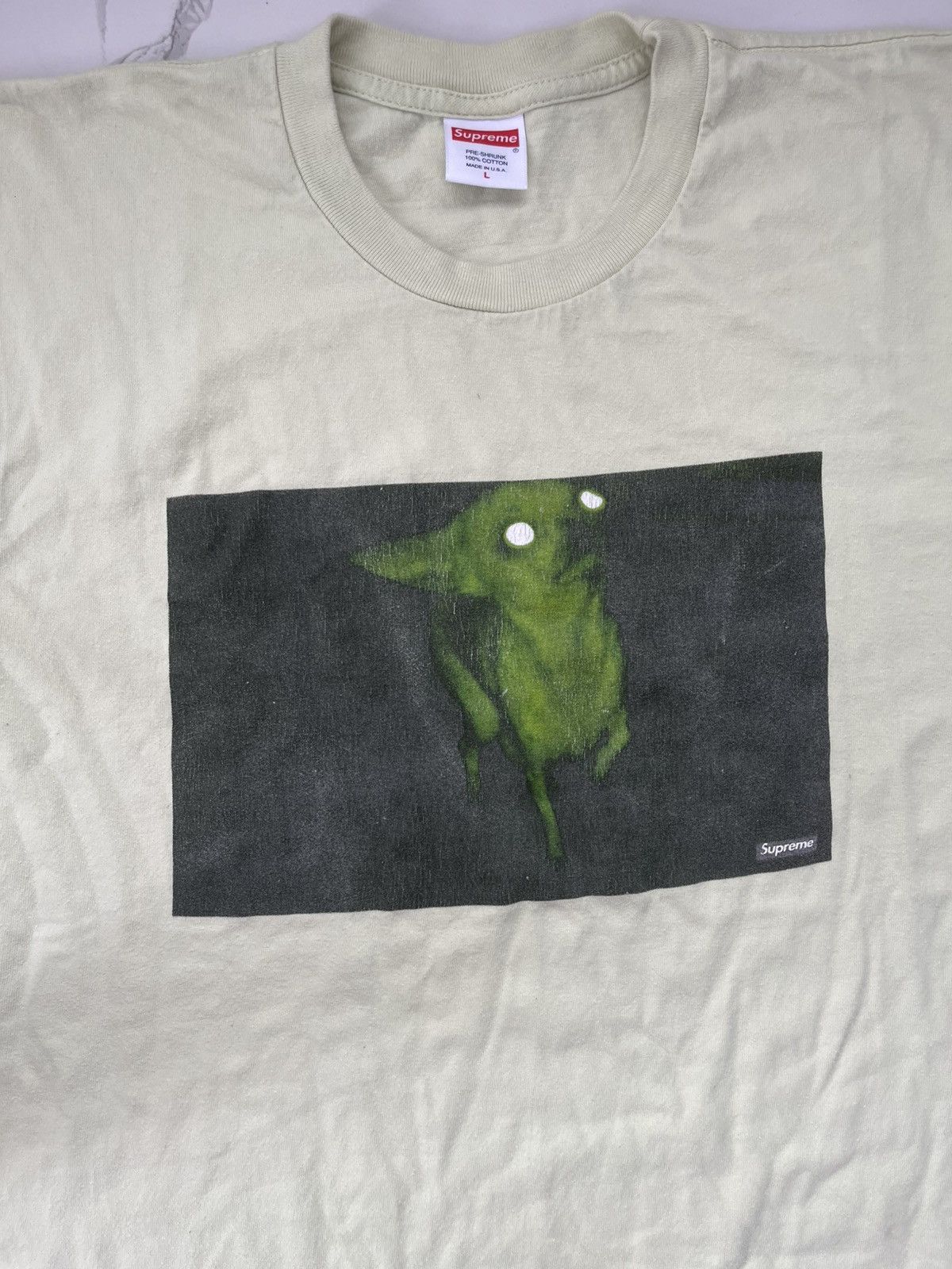 Supreme SUPREME CHRIS CUNNINGHAM CHIHUAHUA BIG LOGO RARE VINTAGE TEE Size US L / EU 52-54 / 3 - 2 Thumbnail