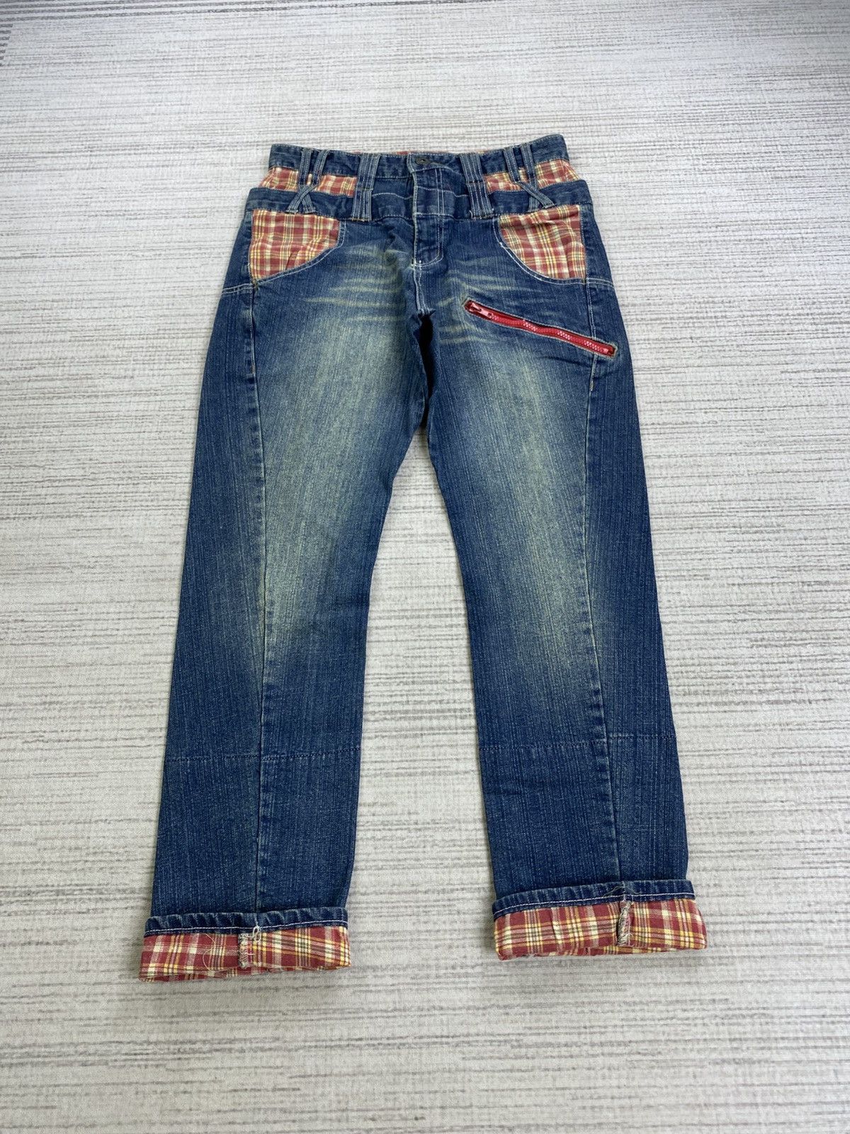 Hysteric Glamour Vintage B-S Hysteric Style Double Waist Denim Jeans Size US 30 / EU 46 - 1 Thumbnail