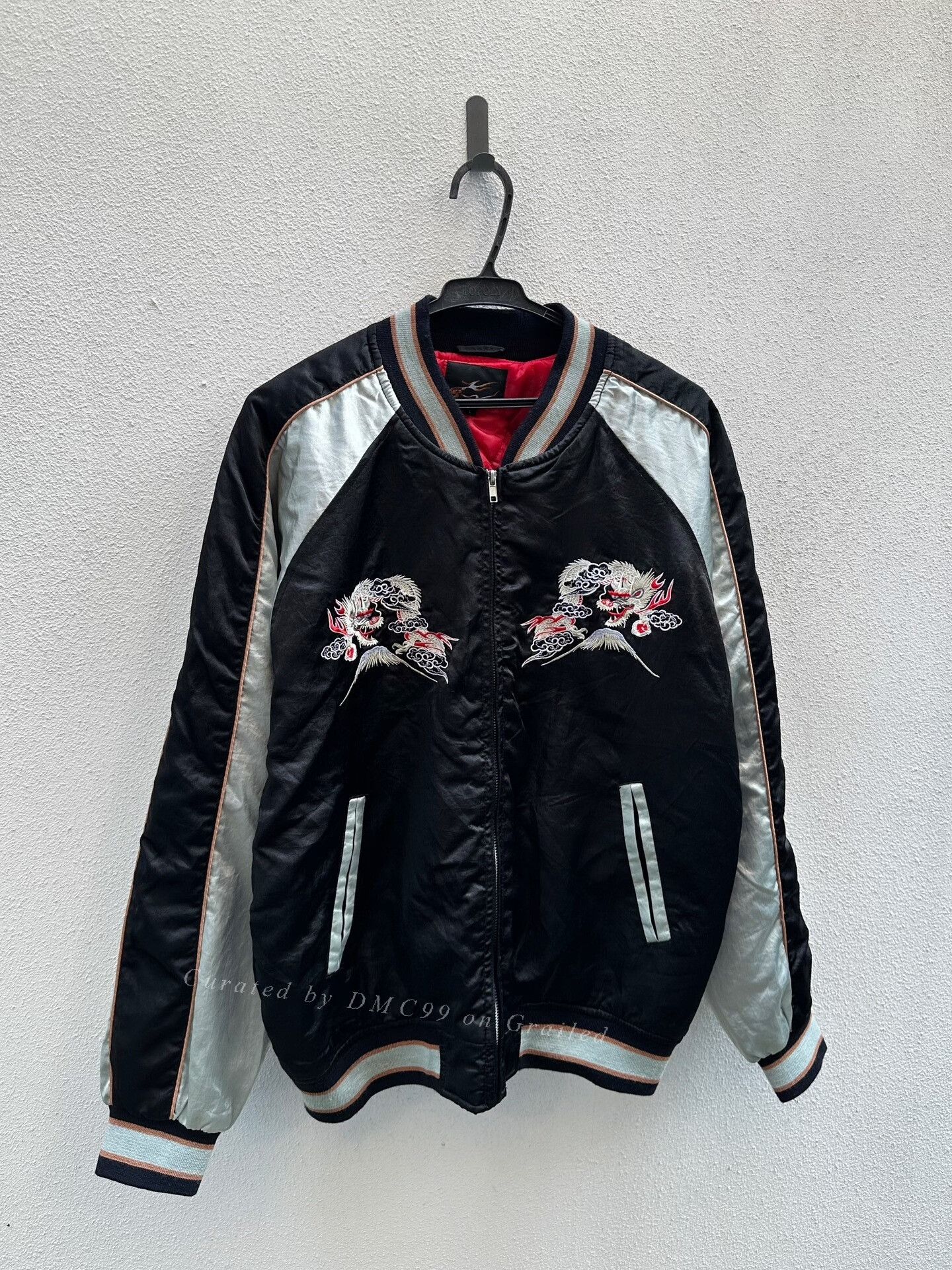 Les Six Vintage Yokosuka Dragon Souvenir Jacket Size US M / EU 48-50 / 2 - 1 Thumbnail