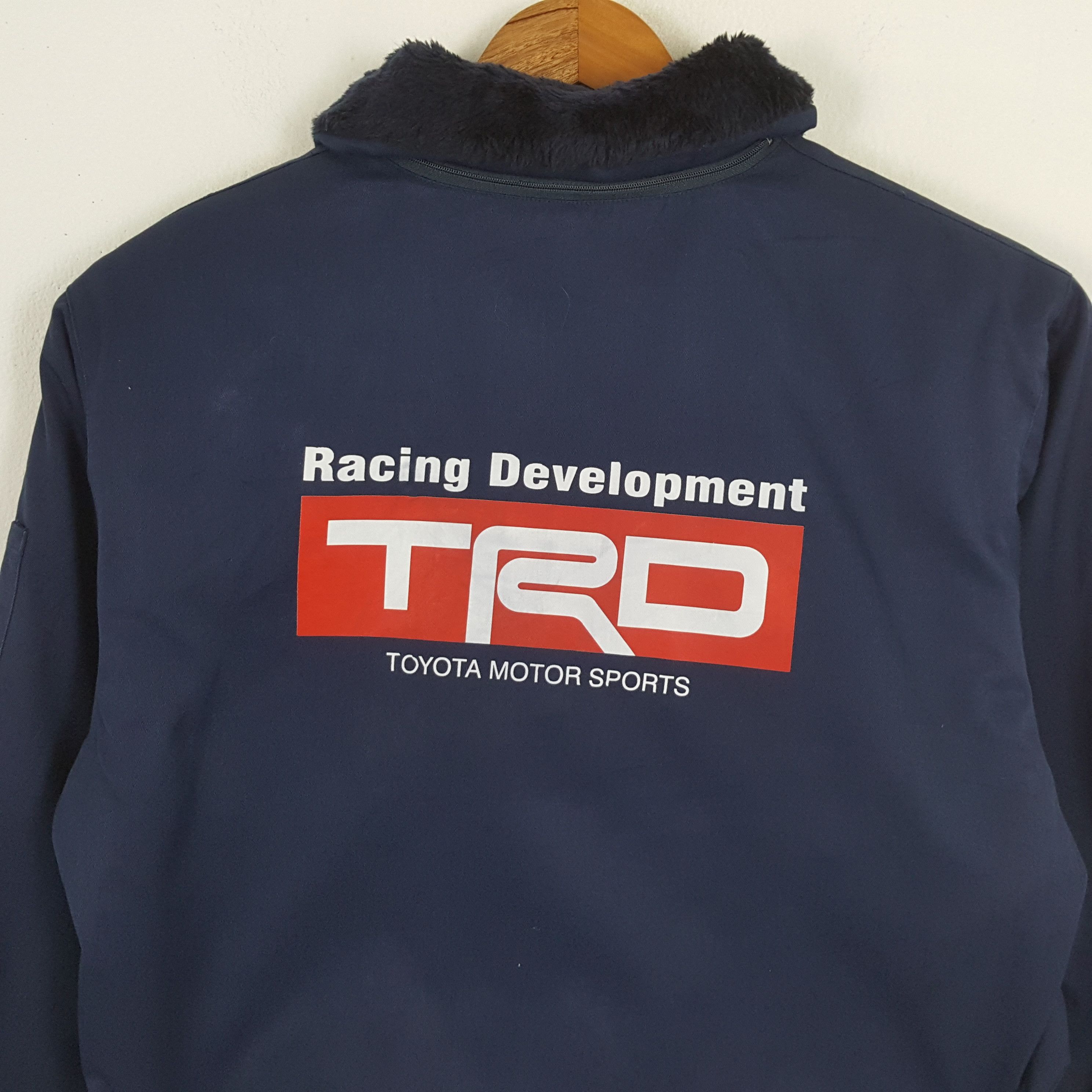 Japanese Brand × Vintage Vintage TRD TOYOTA MOTOR SPORT Racing Team Custom Jacket Size US L / EU 52-54 / 3 - 2 Thumbnail
