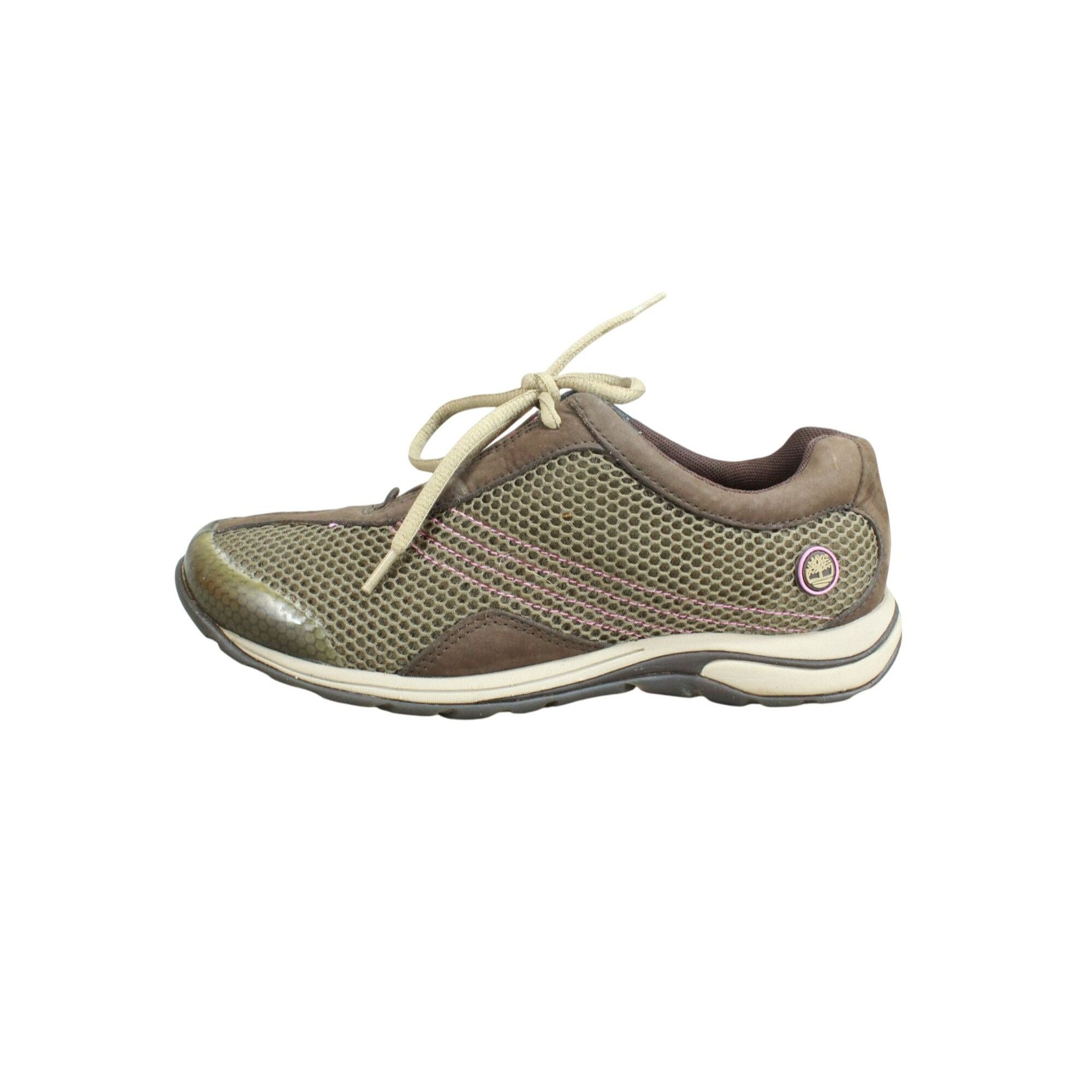 Timberland Timberland Outdoors Brown Mesh Lace Up Hiking Sneakers Size US 7.5 / IT 37.5 - 1 Thumbnail