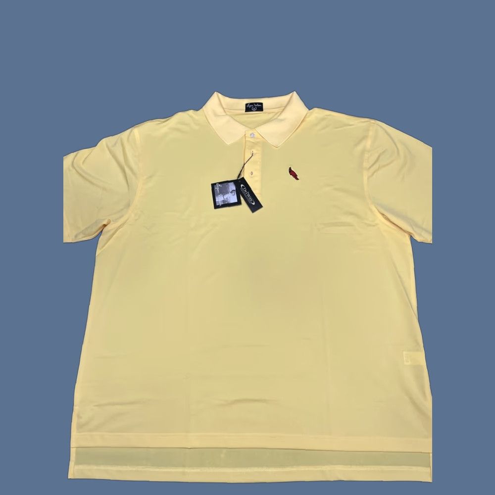 Vintage Byron Nelson Polo Shirt Mens 2XL Cardinal Logo Yellow Golf Performance DriWay Breathable Lightweight Moisture Wicking Short Sleeve Collared Shirt Size US XXL / EU 58 / 5 - 1 Thumbnail