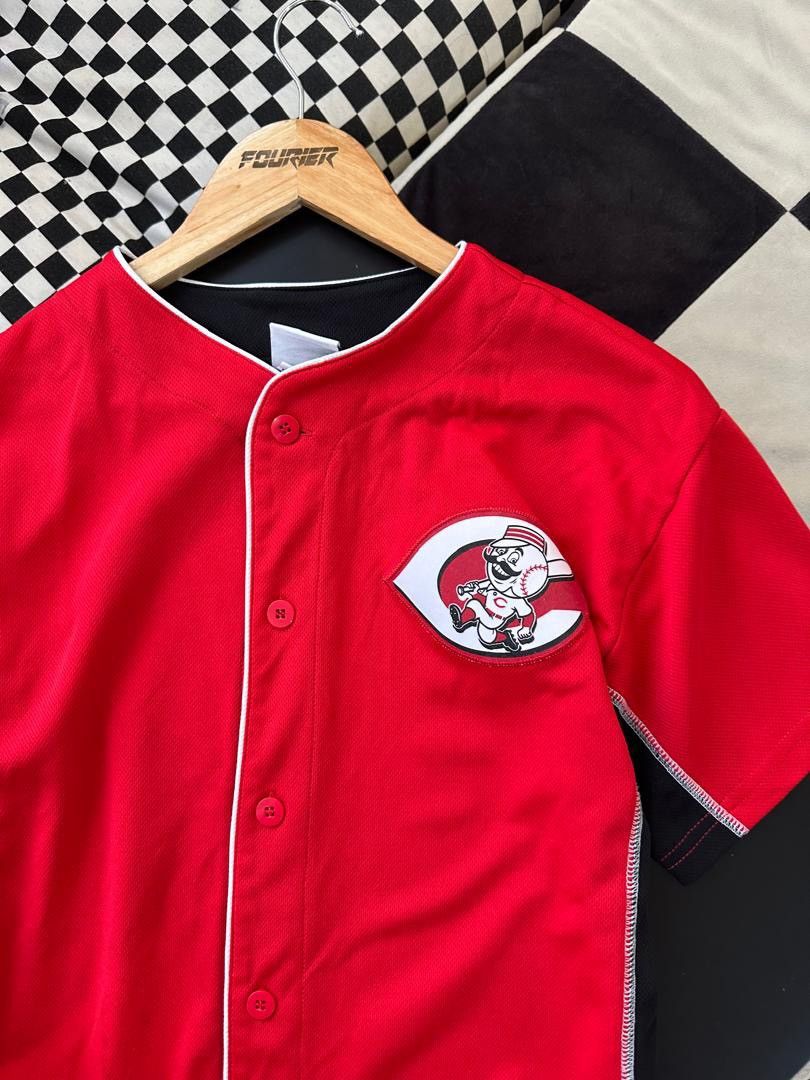 MLB × Majestic MAJESTIC MLB CINCINNATI REDS BASEBALL SHIRT Size US M / EU 48-50 / 2 - 3 Thumbnail