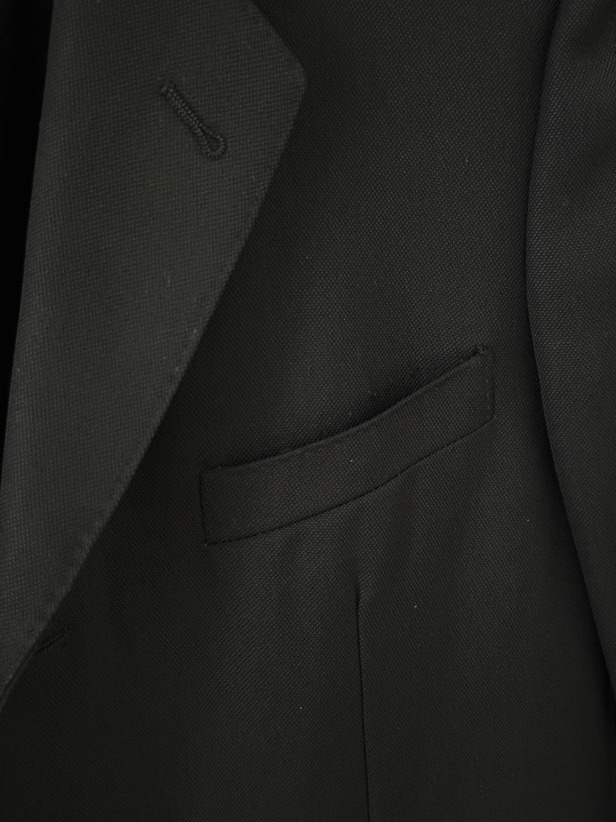 Celine Celine black wool blazer Size 44R - 3 Thumbnail