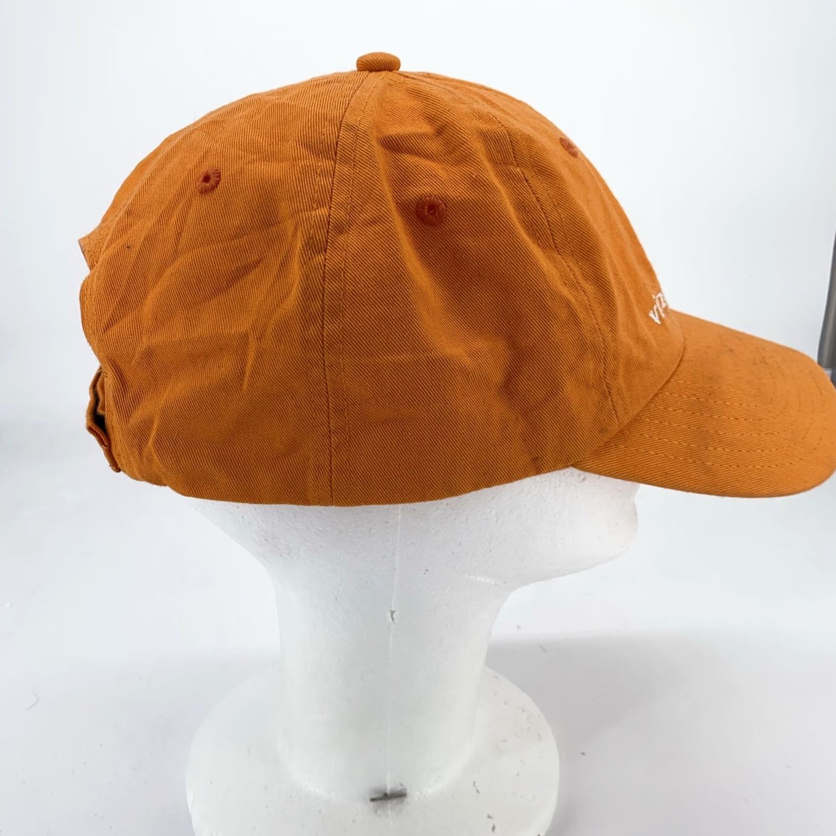 Vineyard Vines Vineyard Vines Hat Cap Strap Back Embroidered Whale Mens Classic Preppy Casual Orange Size ONE SIZE - 2 Thumbnail