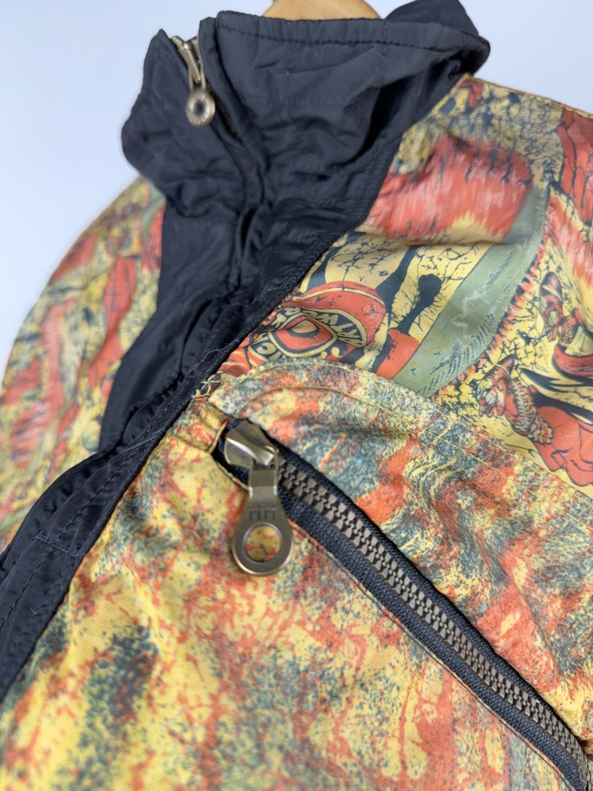 Ellesse Vintage Archive RETRO Ellesse Africa Art Work Ski Jacket 90s Size US L / EU 52-54 / 3 - 7 Thumbnail