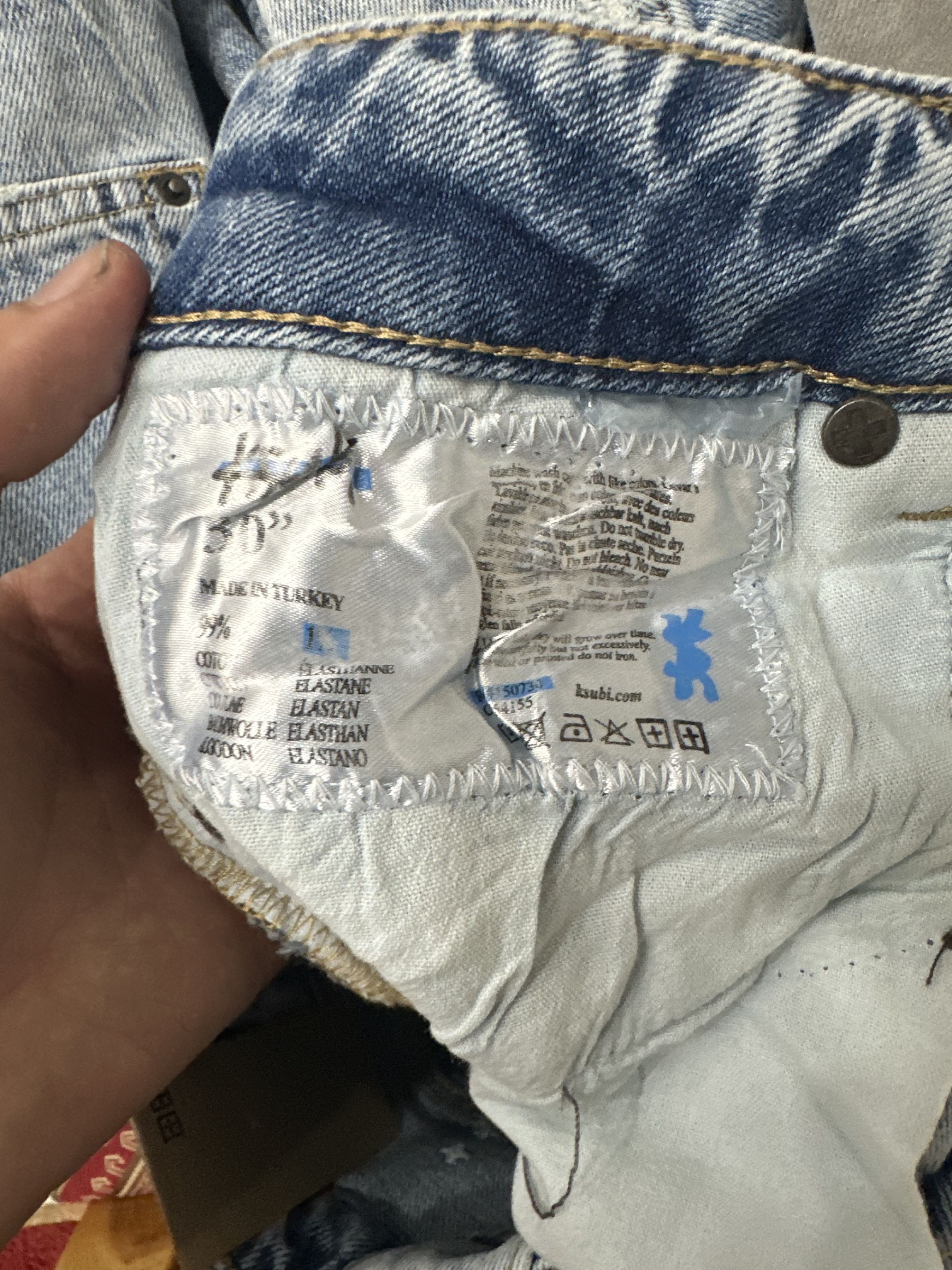 Ksubi Ksubi Chitch Get Home Safe Size 30 Blue Size US 30 / EU 46 - 8 Thumbnail