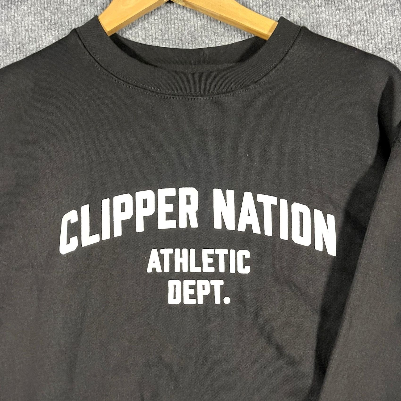 Vintage Courtside NBA Los Angeles Clippers Nation Sweatshirt Mens L Black Size US L / EU 52-54 / 3 - 2 Thumbnail